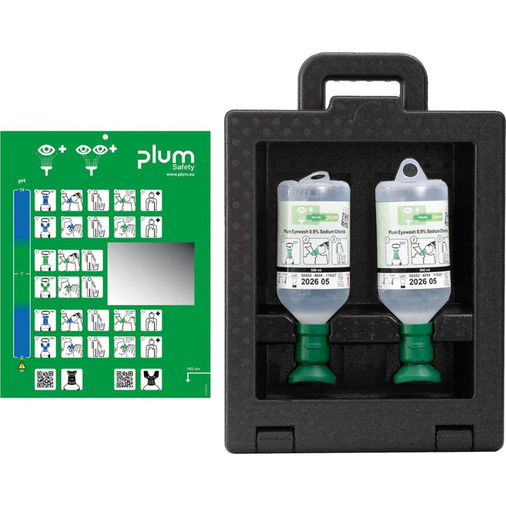 Augenspülwandbox IBOX 2, 2 x 500ml