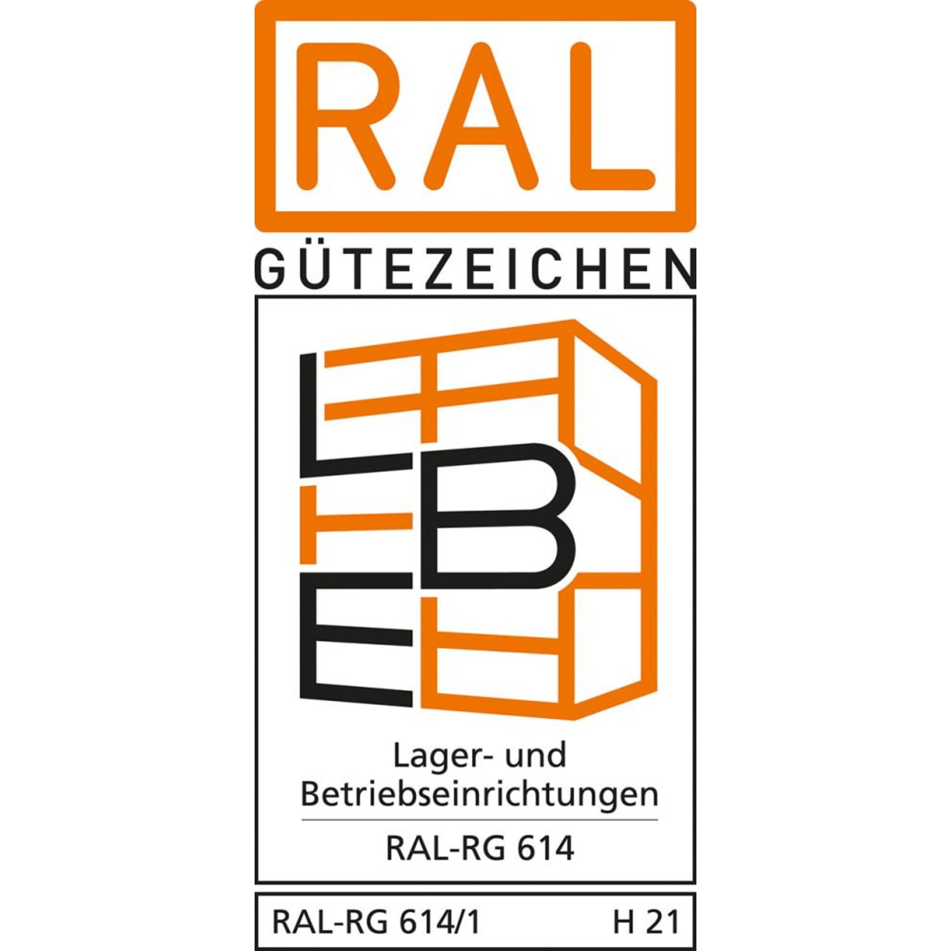 Doppel-Steckregal CLIP B1000xT2x300xH2000 mm Anbaufeld 2x5 Böden RAL7035 Fachlast 230kg