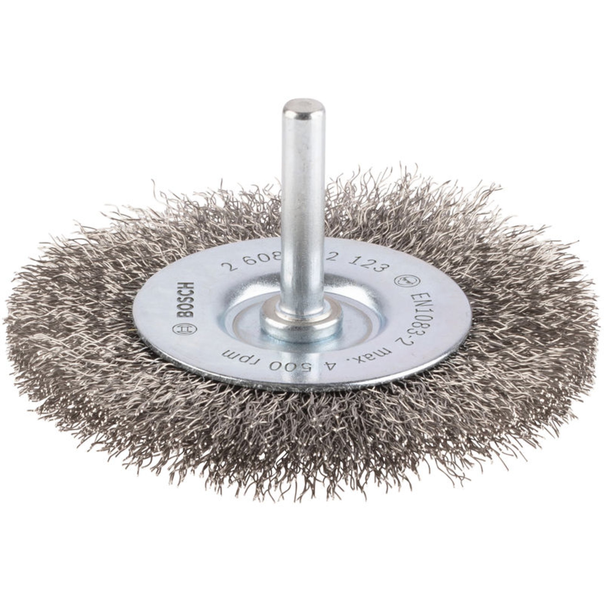 PRO Stainless Steel clean Scheibenbürste, gerader Schaft, 80 x 0,2 mm