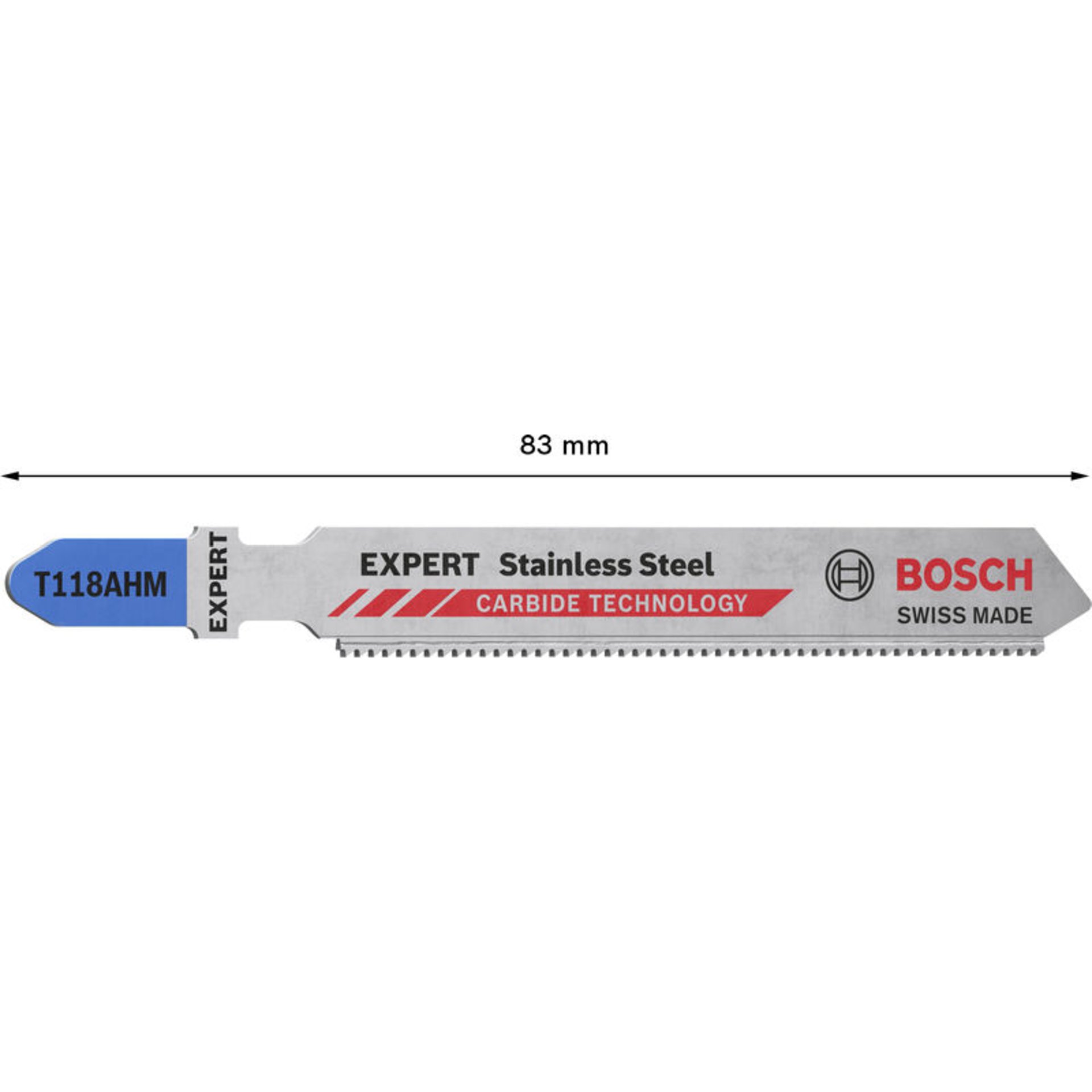 EXPERT Stainless Steel T118AHM Stichsägeblatt, 2 Stück