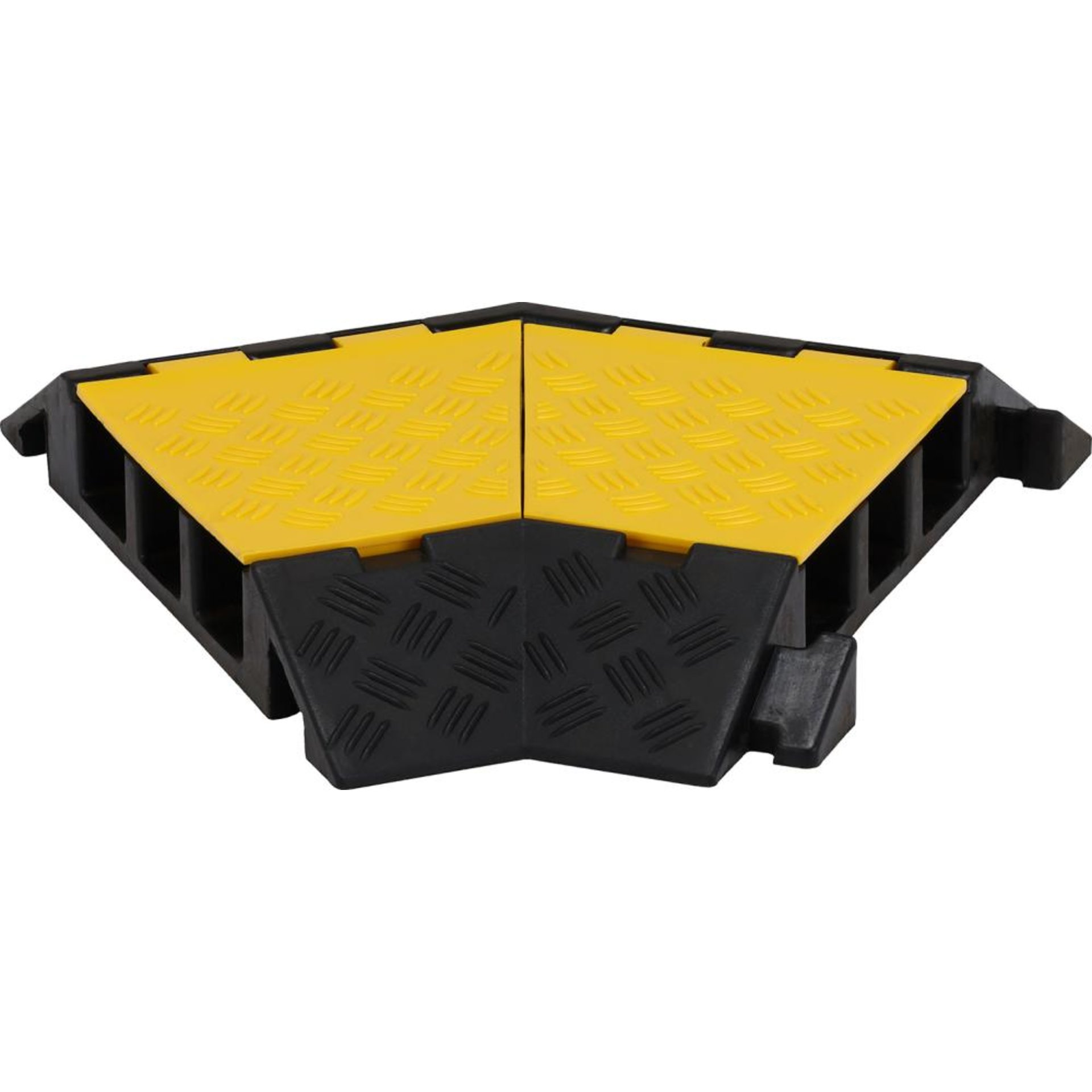 Bodenprofilbarriere Mike L1300xH140xD140 mm gelb
