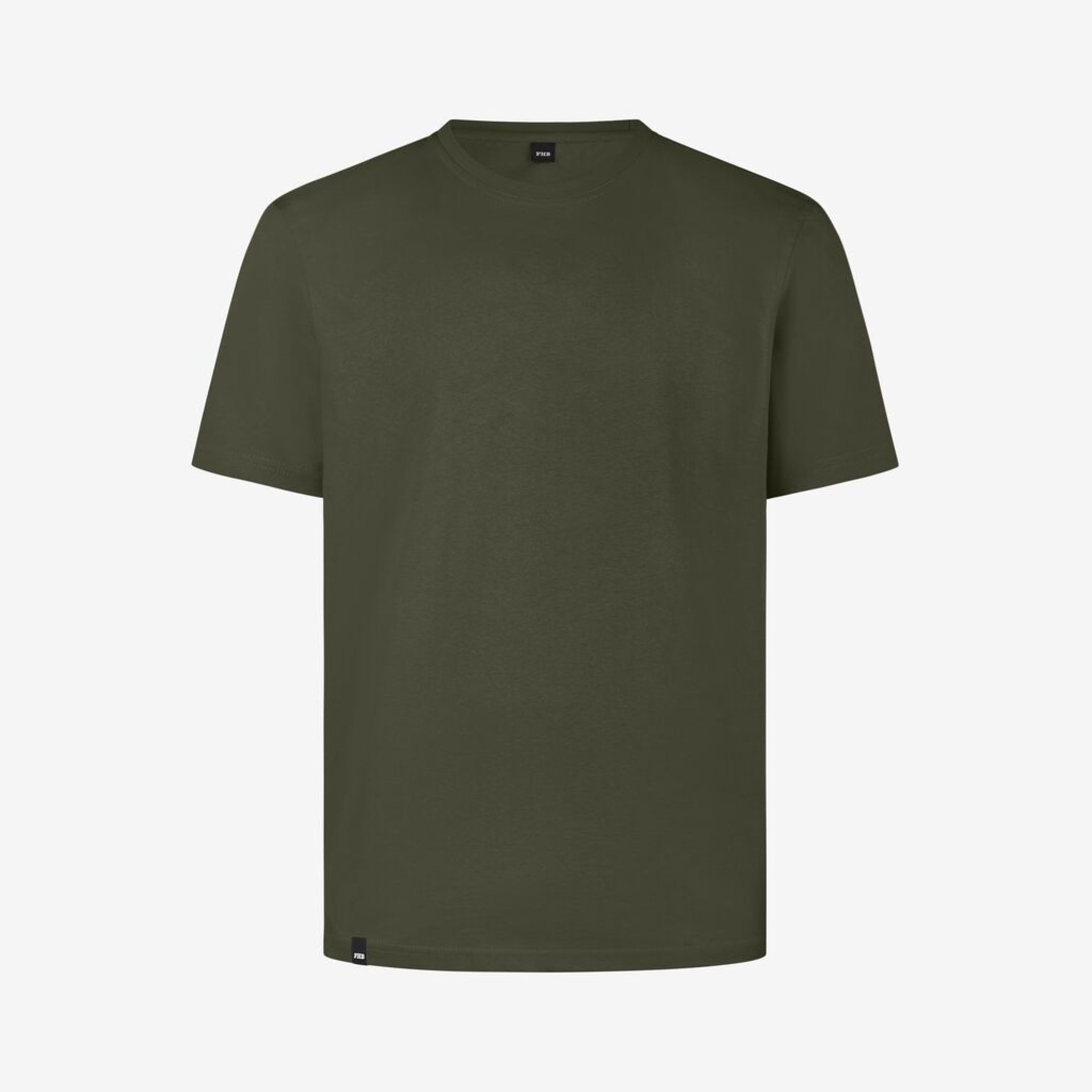 JENS T-Shirt Rundhals oliv Gr. 2XL
