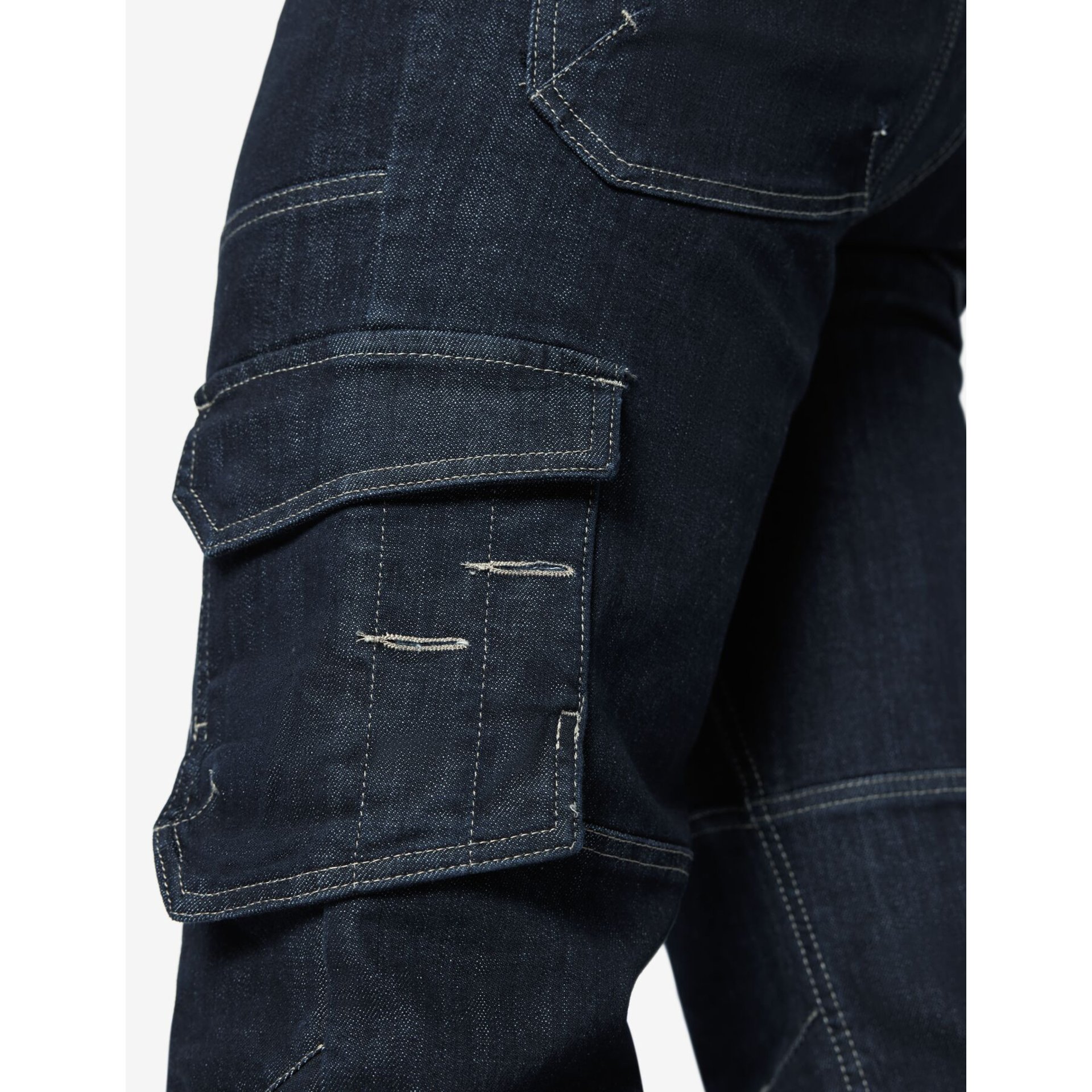 WILHELM Stretch-Jeans Arbeitshose schwarzblau 54