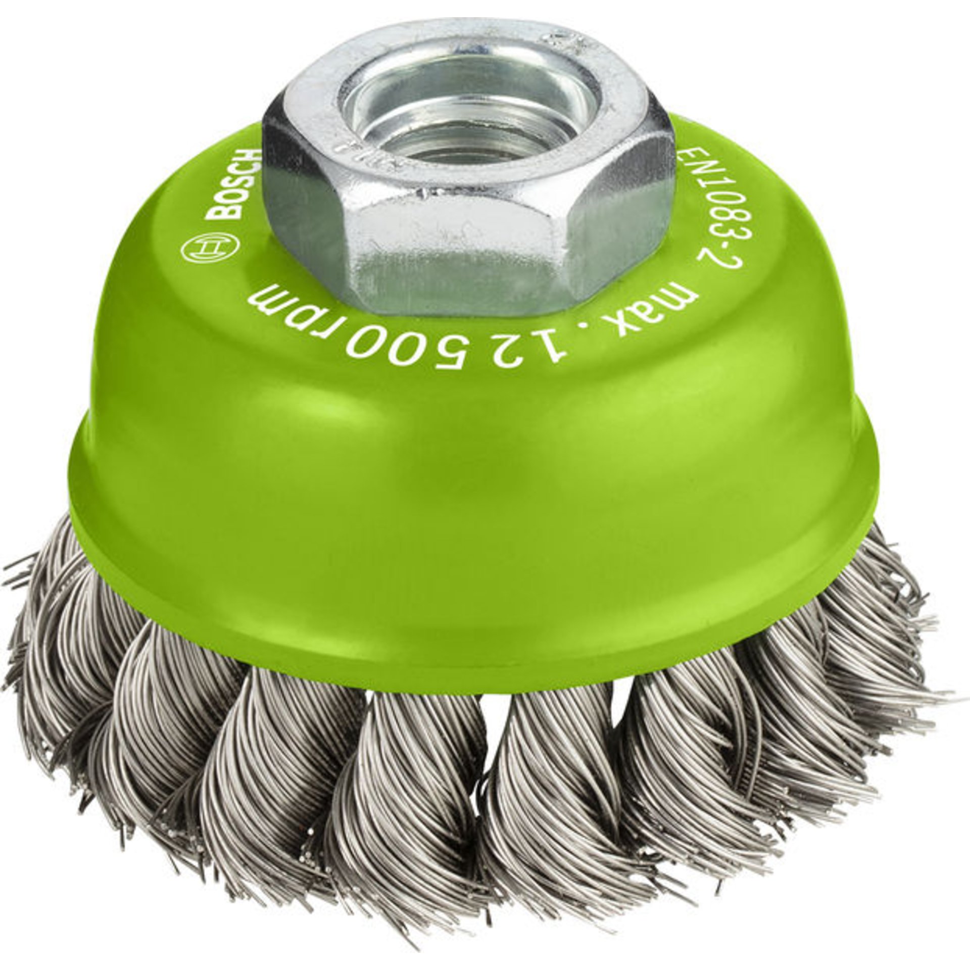 PRO Stainless Steel heavy Topfbürste, 65 x 0,35 mm, Gewinde