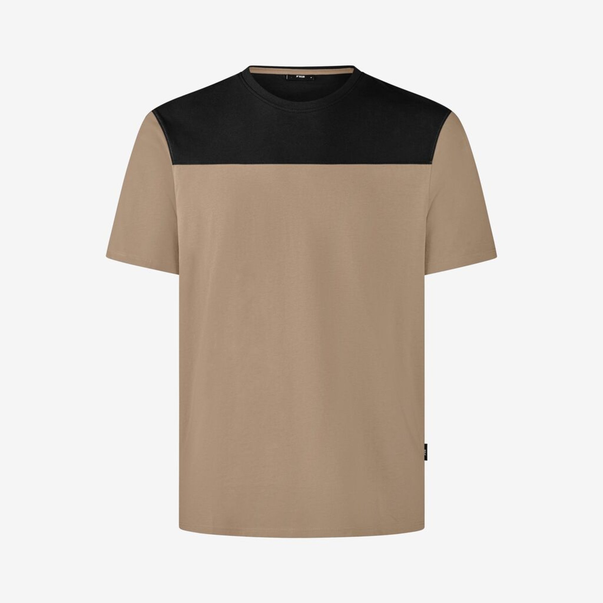 KNUT T-Shirt Herren beige-schwarz 5XL