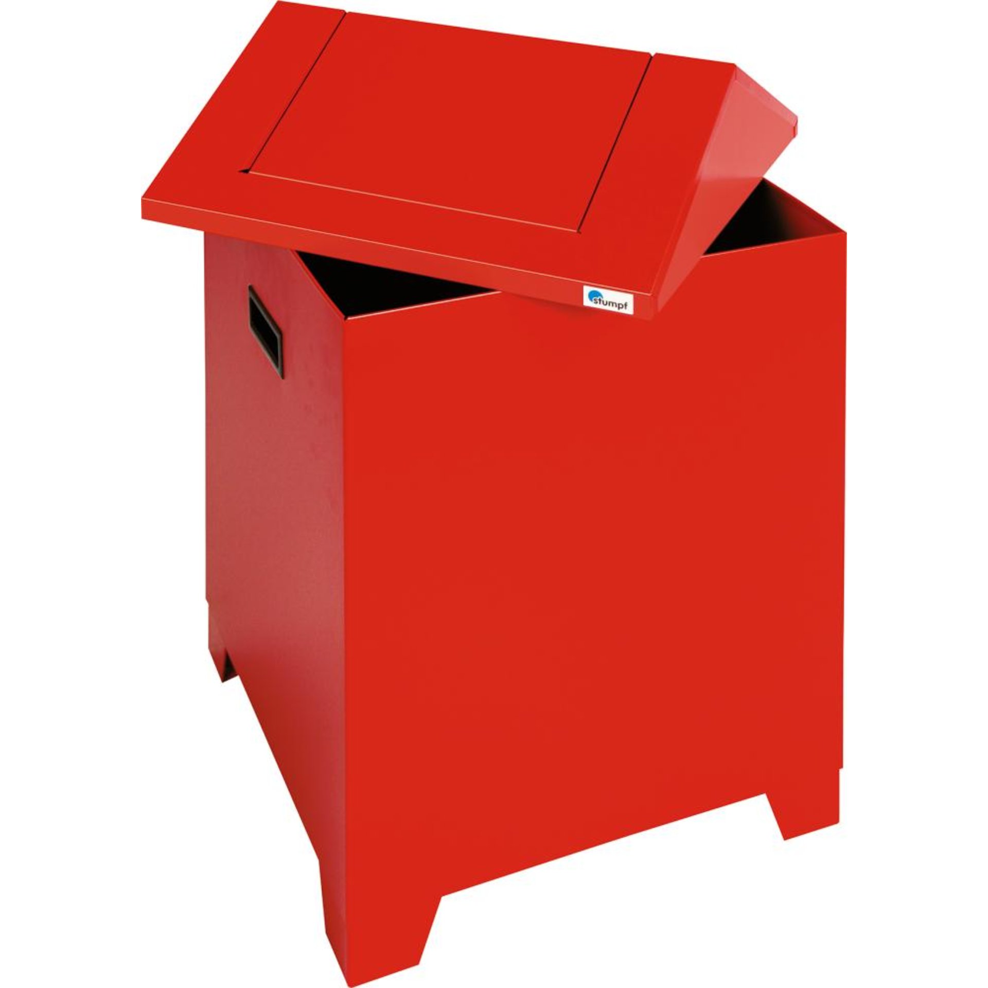 Putzwollkasten ca.73 l 655x410x405 mm feuerrot stumpf