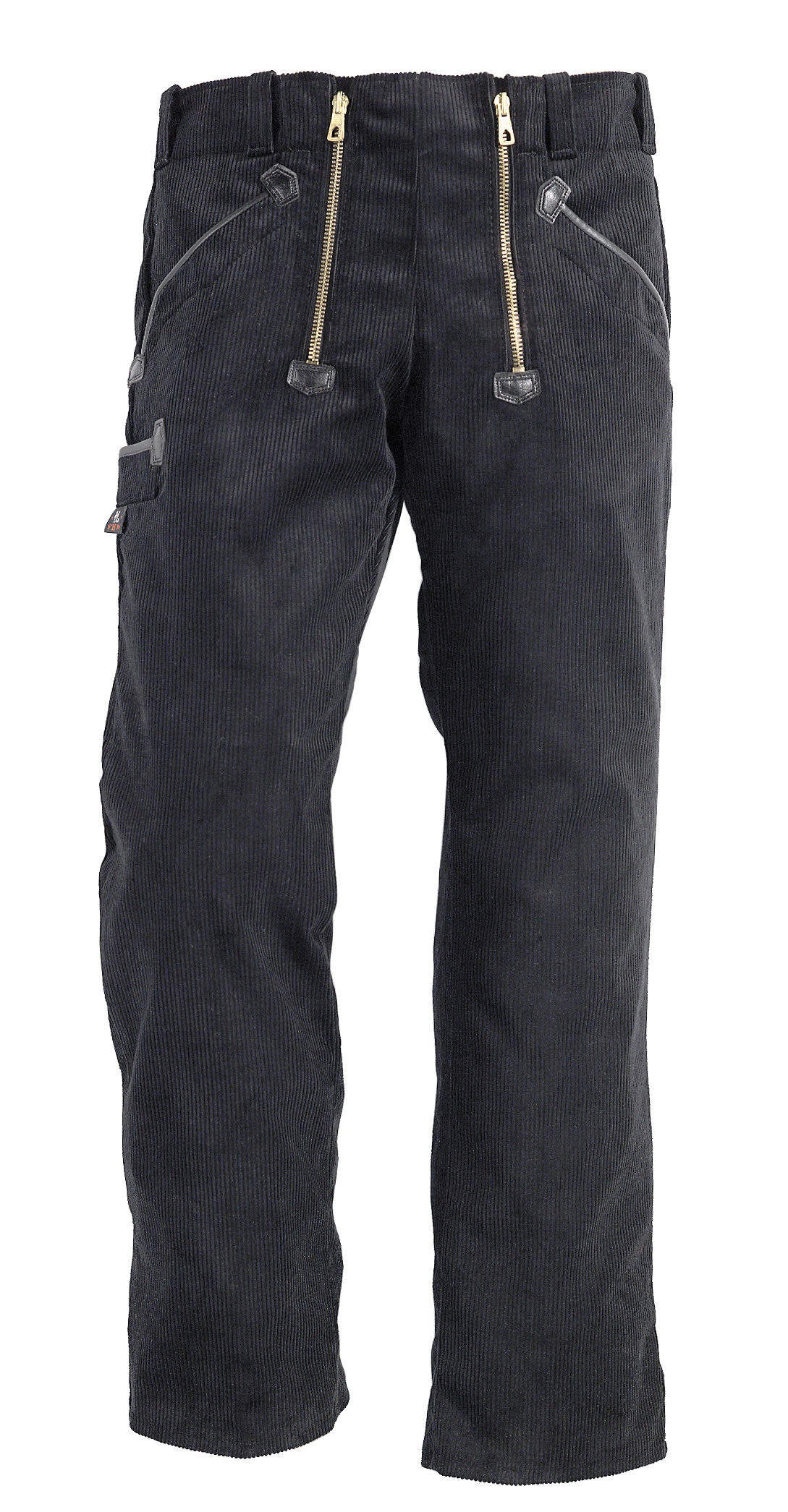 FHB CORD Zunfthose Genuacord ohne Schlag schwarz Gr. 52