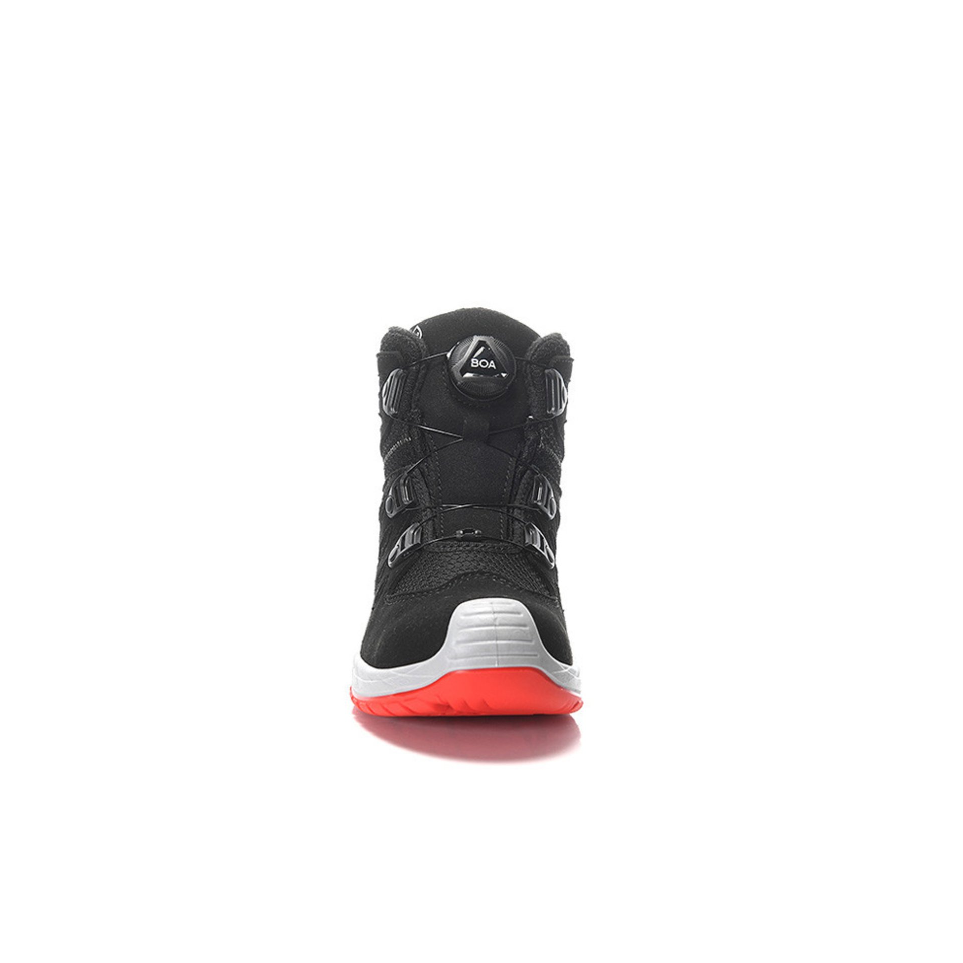 Stiefel MADDOX Kids BOA® Winter black-red Mid, Gr. 31