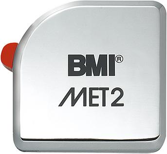 BMI Taschenbandmaß Metall 2mx13mm BMI Taschenbandmaß Metall 2mx13mm