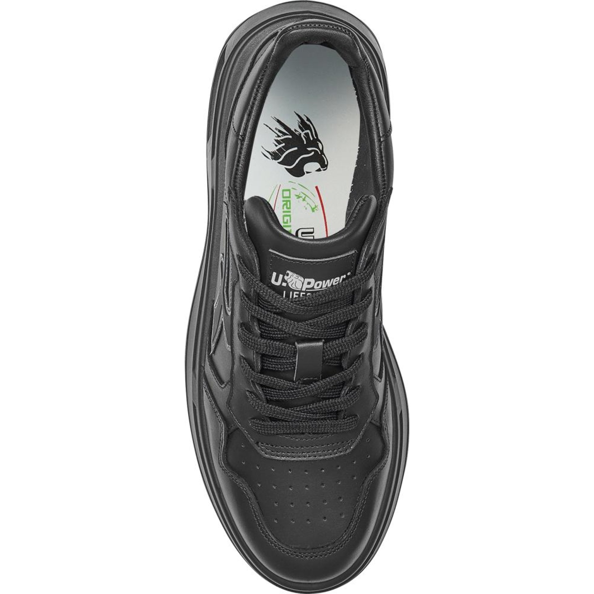 Berufshalbschuh KAL OB SR, schwarz Gr. 40 U POWER