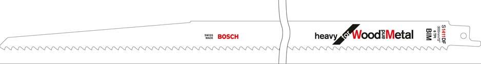Bosch Säbelsägeblatt S 1411 DF Pack a 5 Stück
