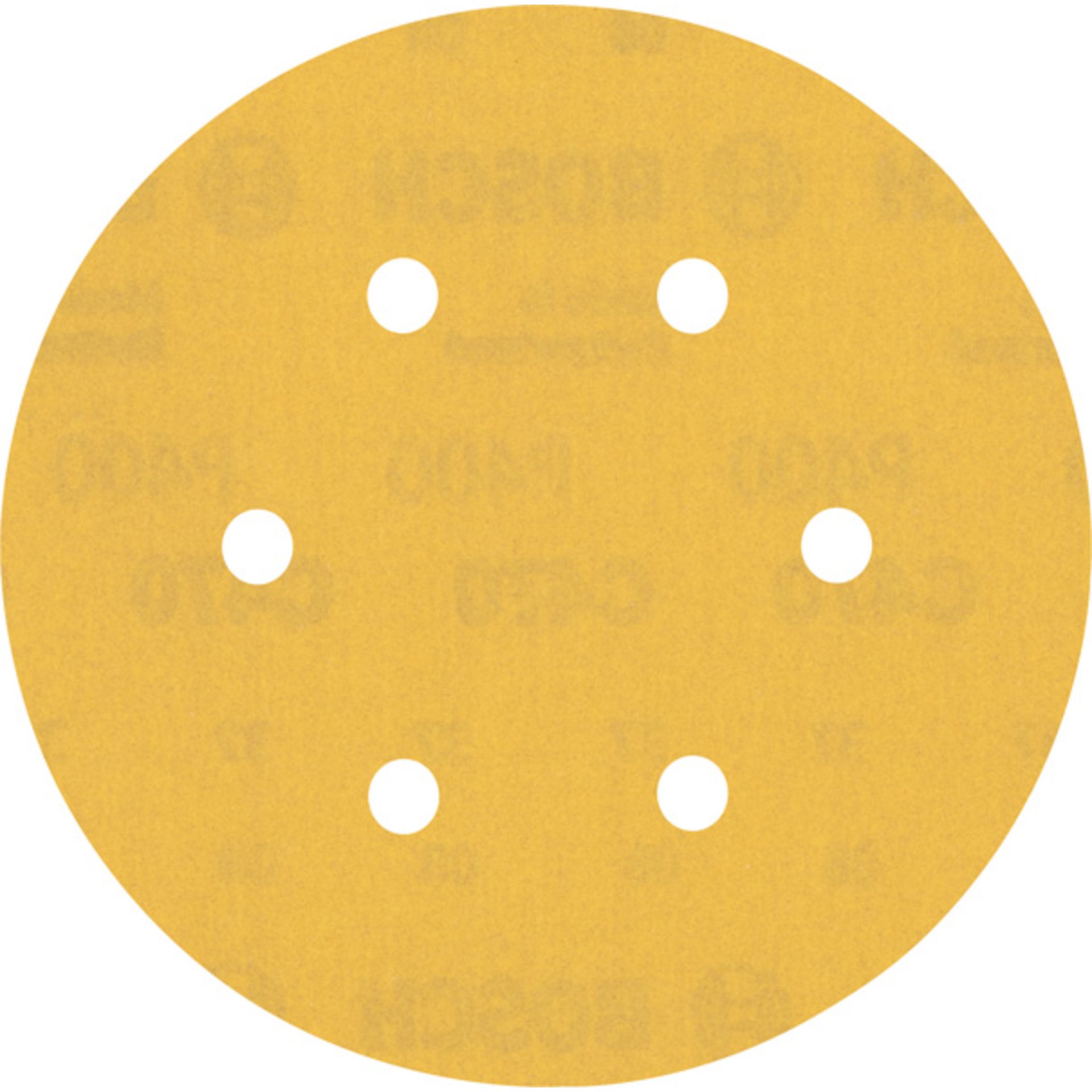 EXPERT C470 Schleifpapier mit 6 Löchern für Exzenterschl., 150 mm, K 400, 5-tlg.