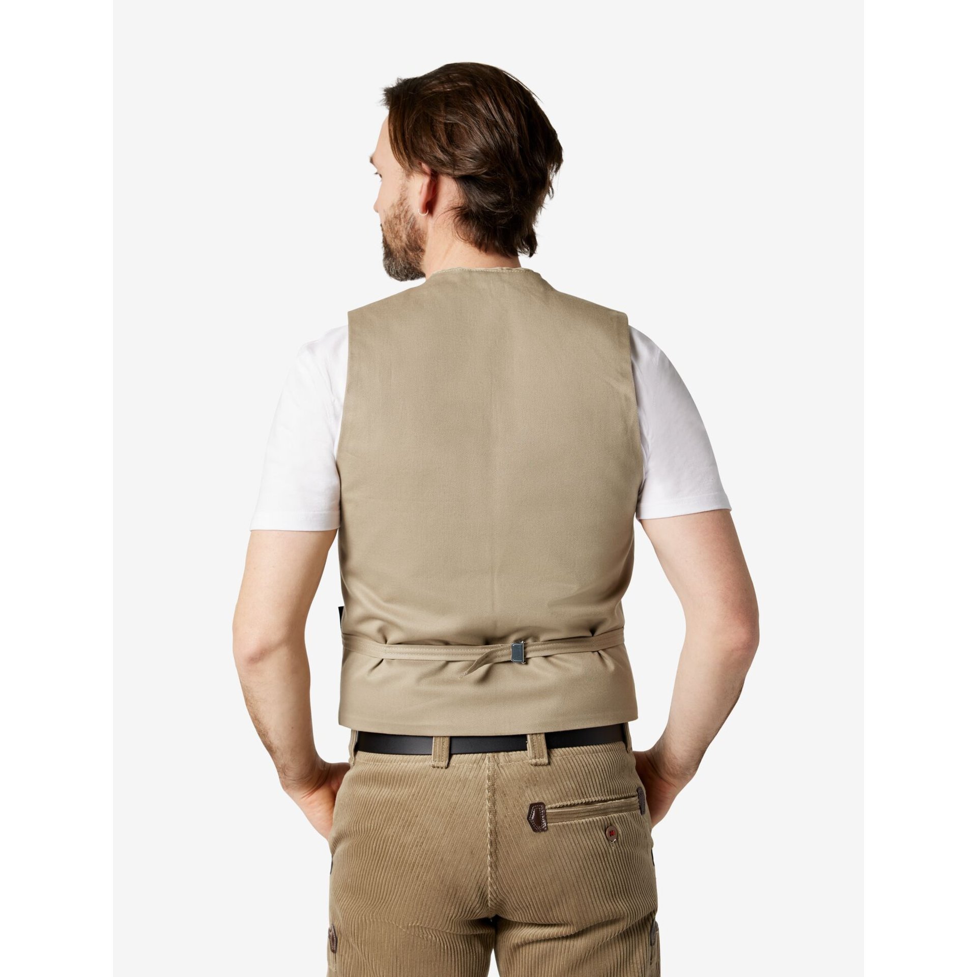 HEINER Zunftweste Trenkercord beige 88