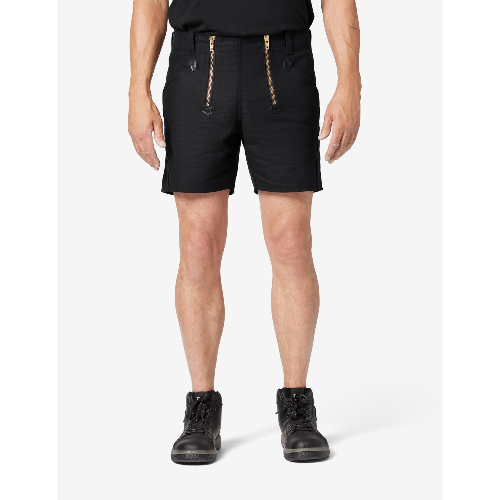 JO Zunft-Shorts kurz Rips-Moleskin schwarz 58