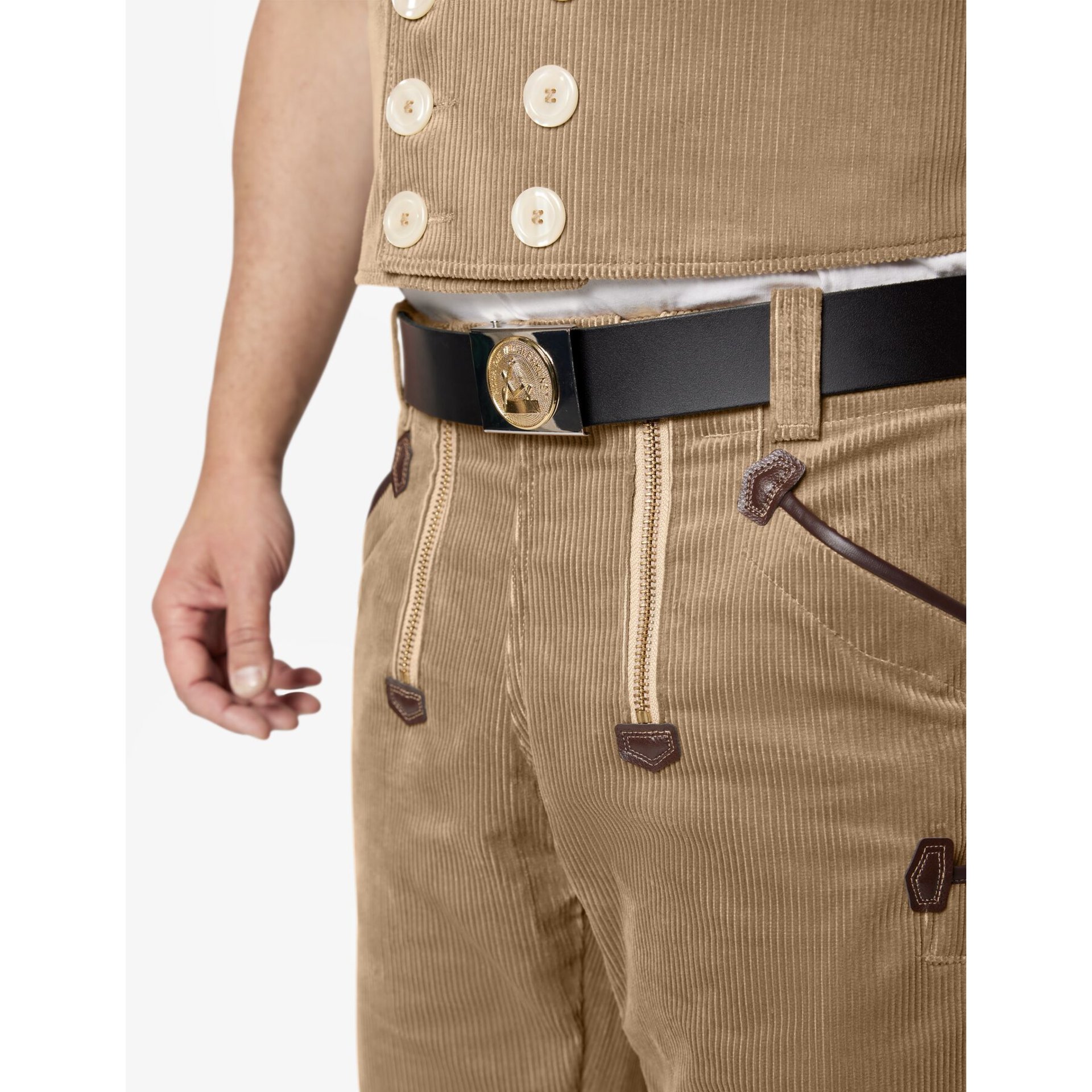 CORD Zunfthose Genuacord beige 27