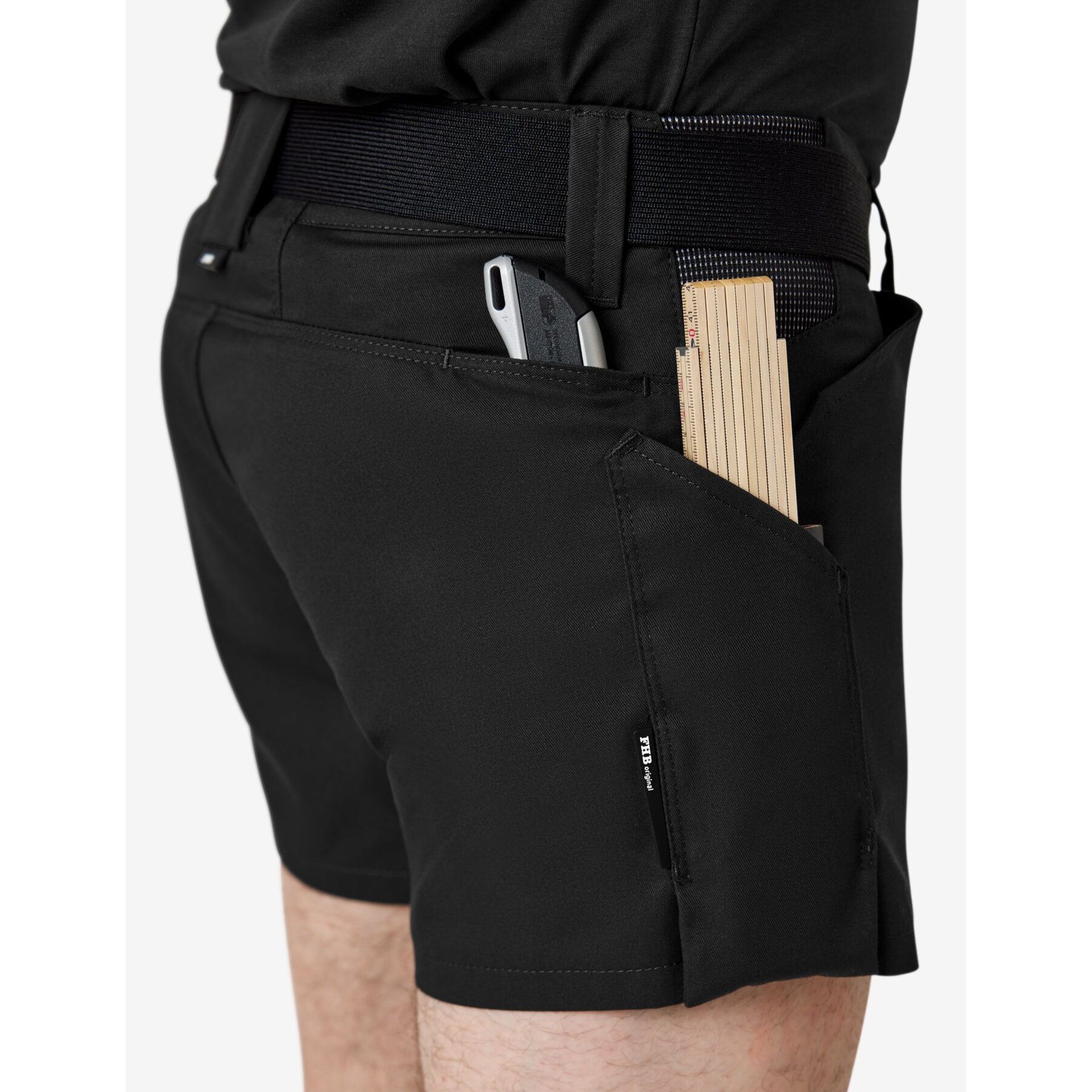JESKO Arbeits-Shorts extra kurz schwarz 42