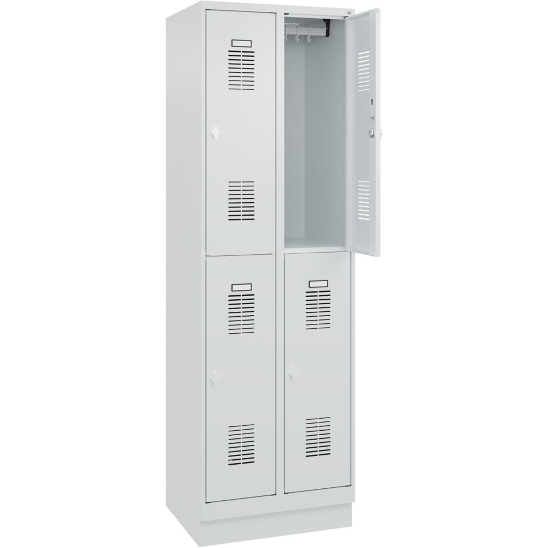 Garderobenschrank FORMAT, Typ BASIC, mit Sockel