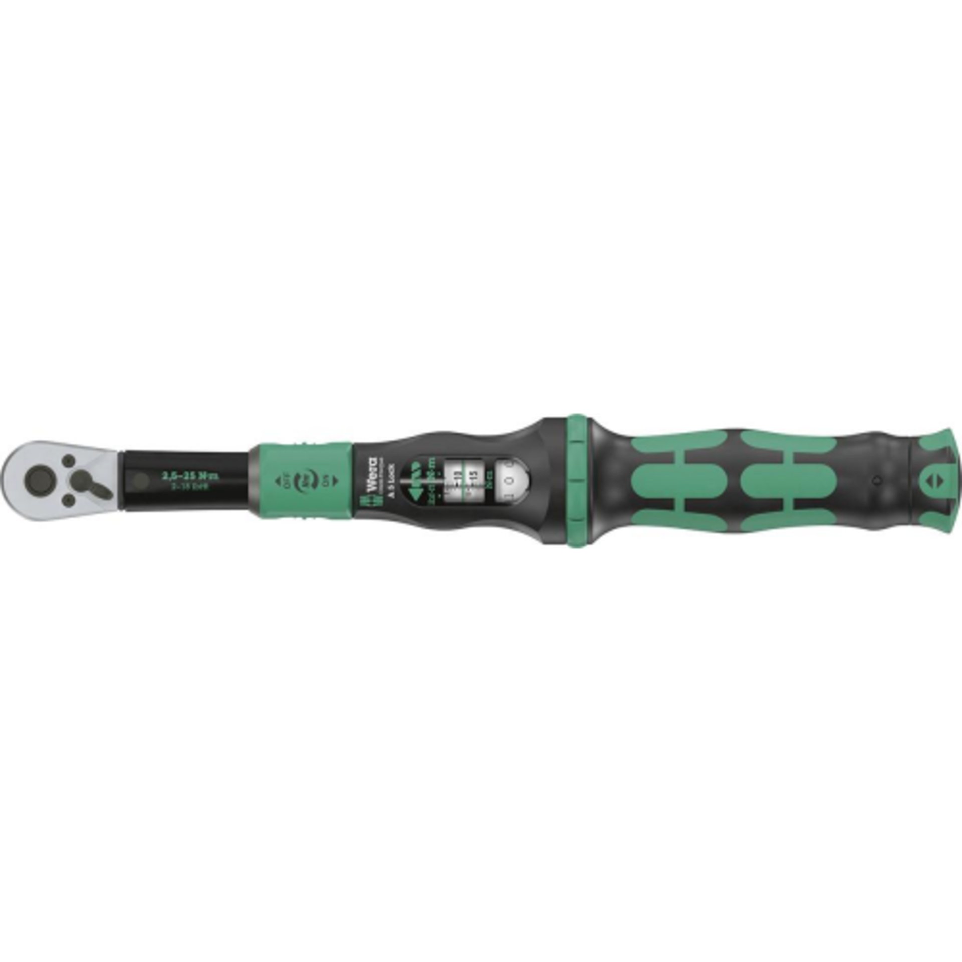 Drehmomentschlüssel Click-Torque Lock A5 2,5-25Nm 1/4" Wera