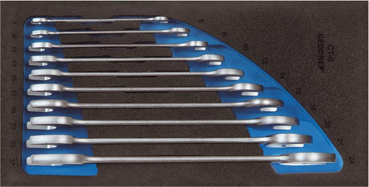 Gedore Werkzeugmodul CT1/3 Doppelmaulschlüssel Gedore Werkzeugmodul CT1/3 Doppelmaulschlüssel