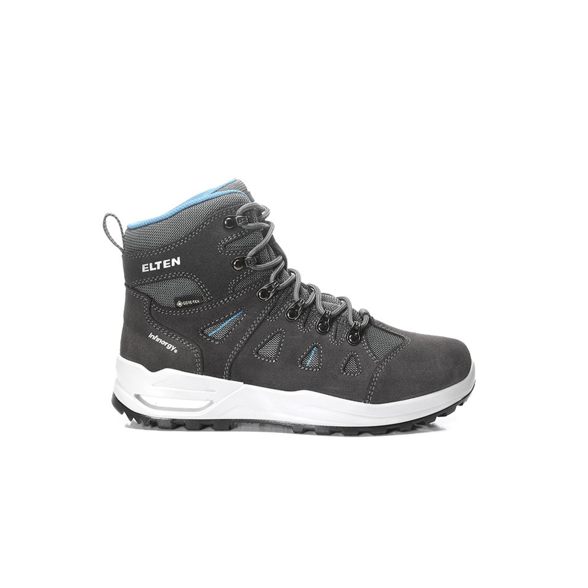 Berufsstiefel ENYA XXF GTX grey-turquoise Mid ESD O2 WR CI, Gr. 39