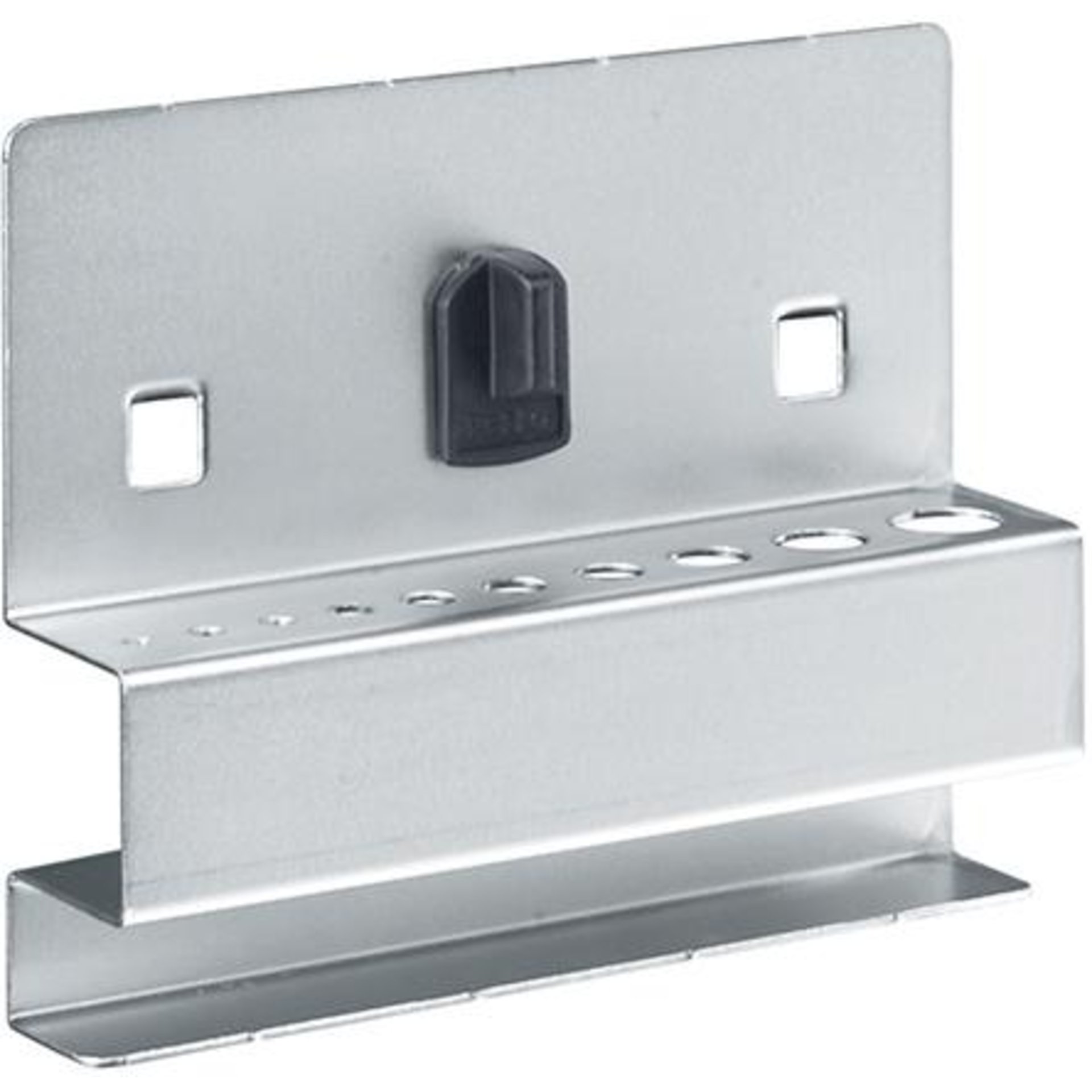 Schlüsselhalter B115xT25xH90 mm 10 Aufnahmen D 2-12 mm für Lochplatten bott
