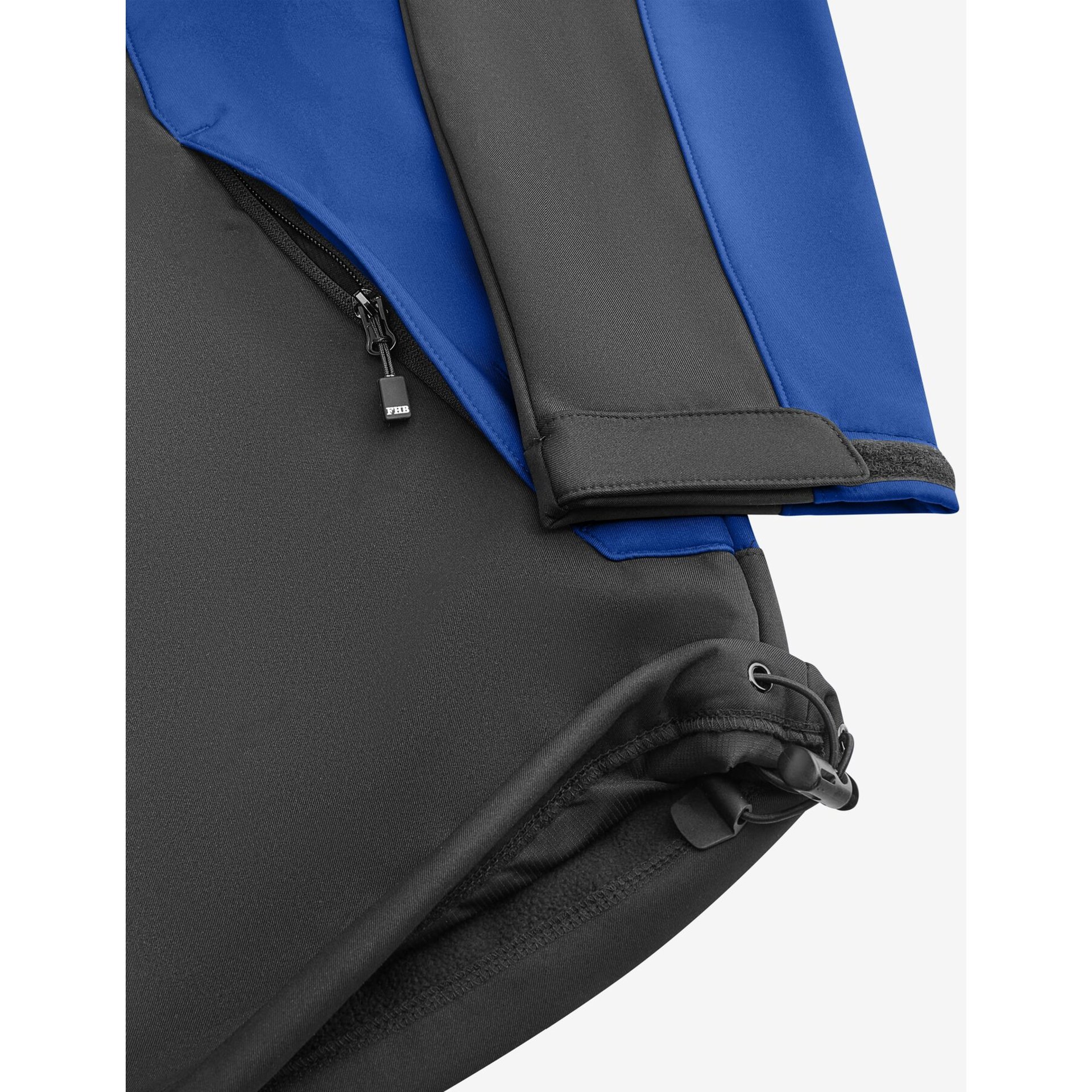 JANNIK Softshell-Jacke royalblau-schwarz 5XL