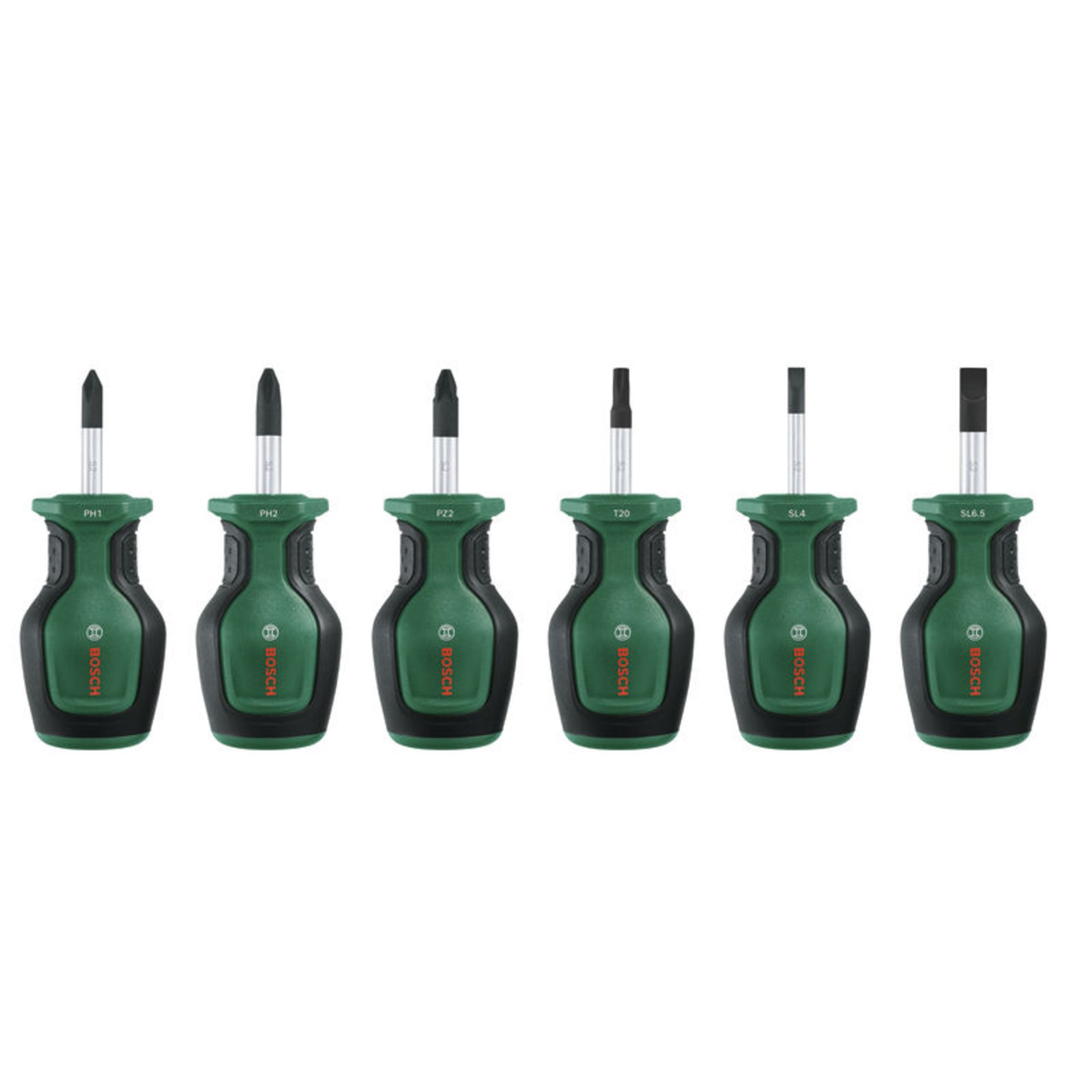 Handwerkzeuge Schraubendreher-Set, kurz 4-tlg.