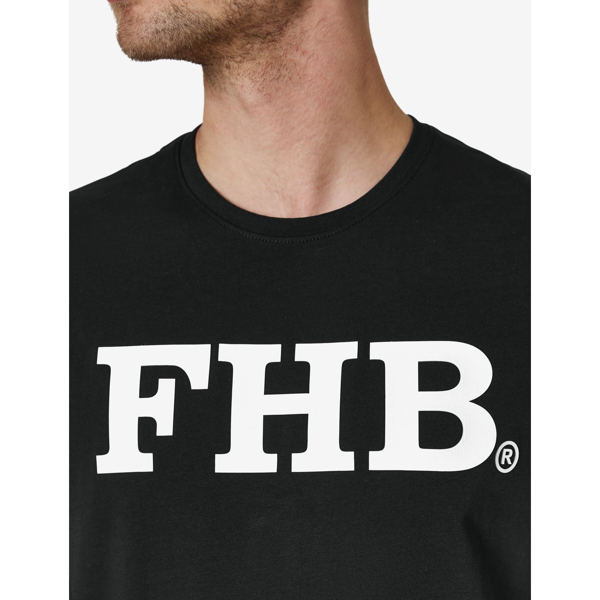 PHIL T-Shirt mit FHB-Logo schwarz M