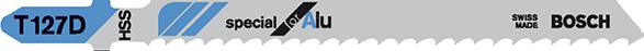 Bosch Stichsägeblatt T 127 D Pack a 5 Stück Bosch Stichsägeblatt T 127 D Pack a 5 Stück