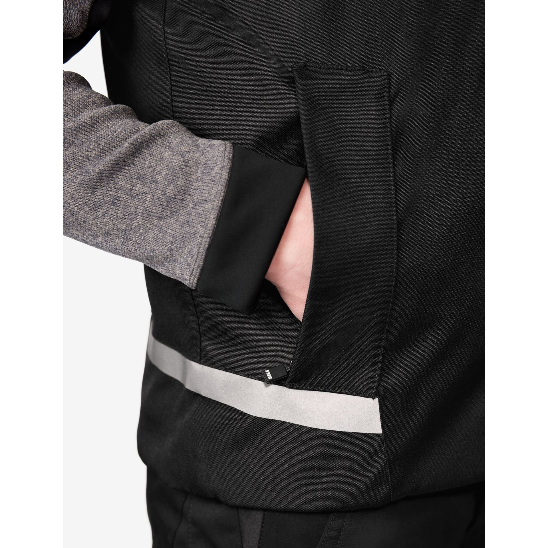 HAUKE Arbeitsweste schwarz 3XL