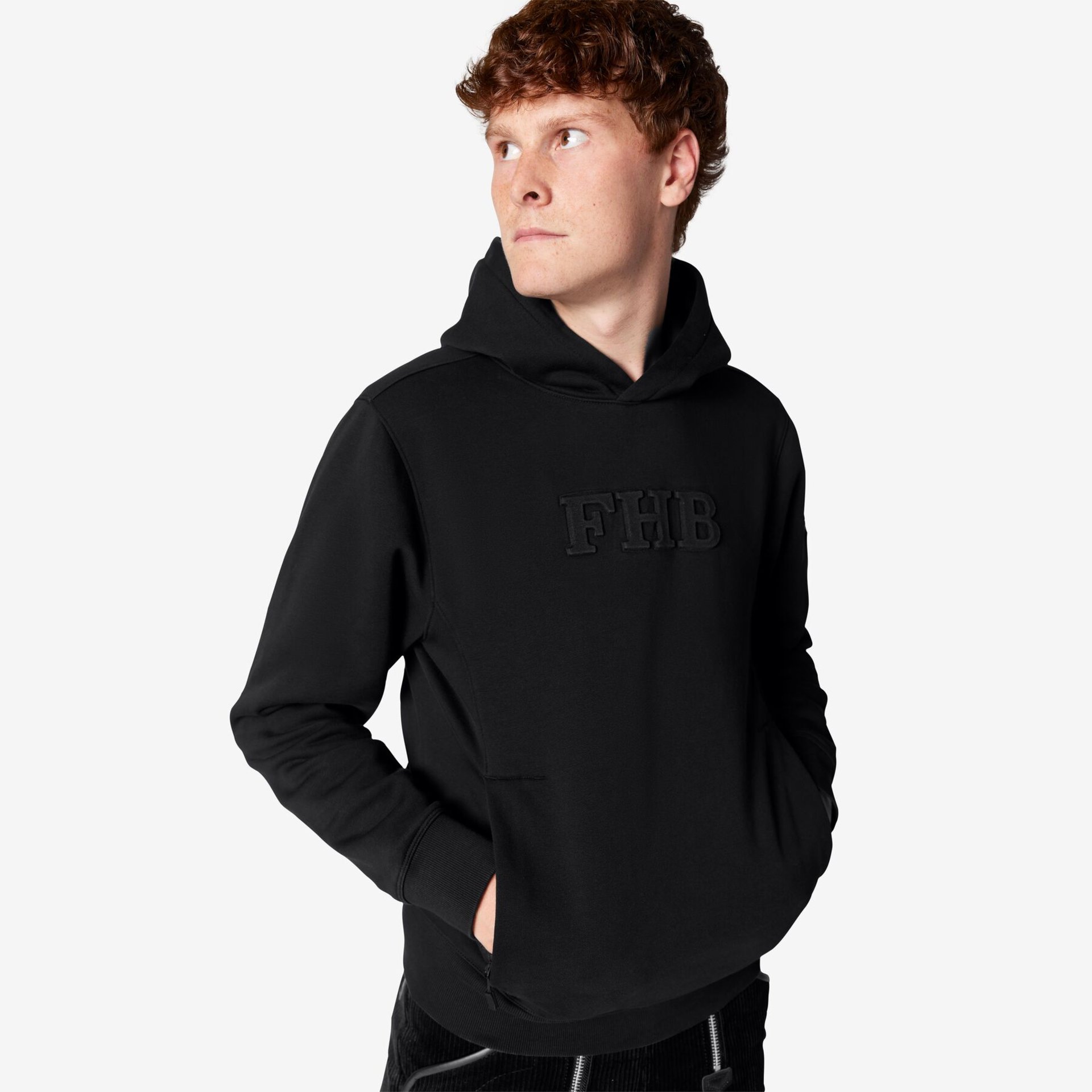 BELLO Hoodie mit FHB-Branding schwarz XS