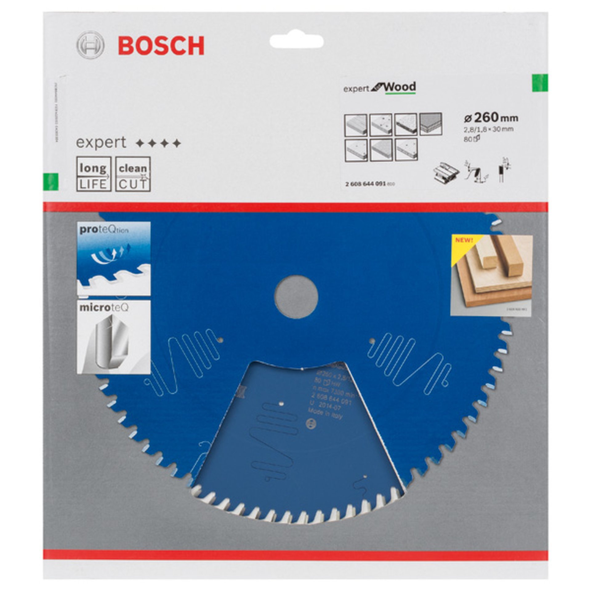 Kreissägeblatt Expert for Wood T 260 x 30 - 80