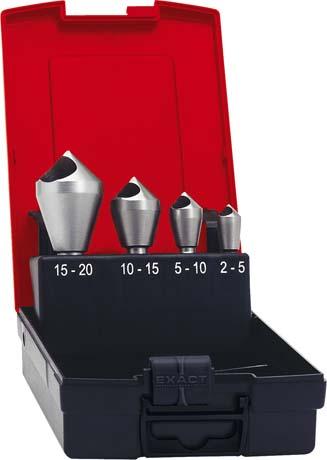 Format Entgratsenker-Set HSS Querloch 90Grad 2-20mm Format Entgratsenker-Set HSS Querloch 90Grad 2-20mm
