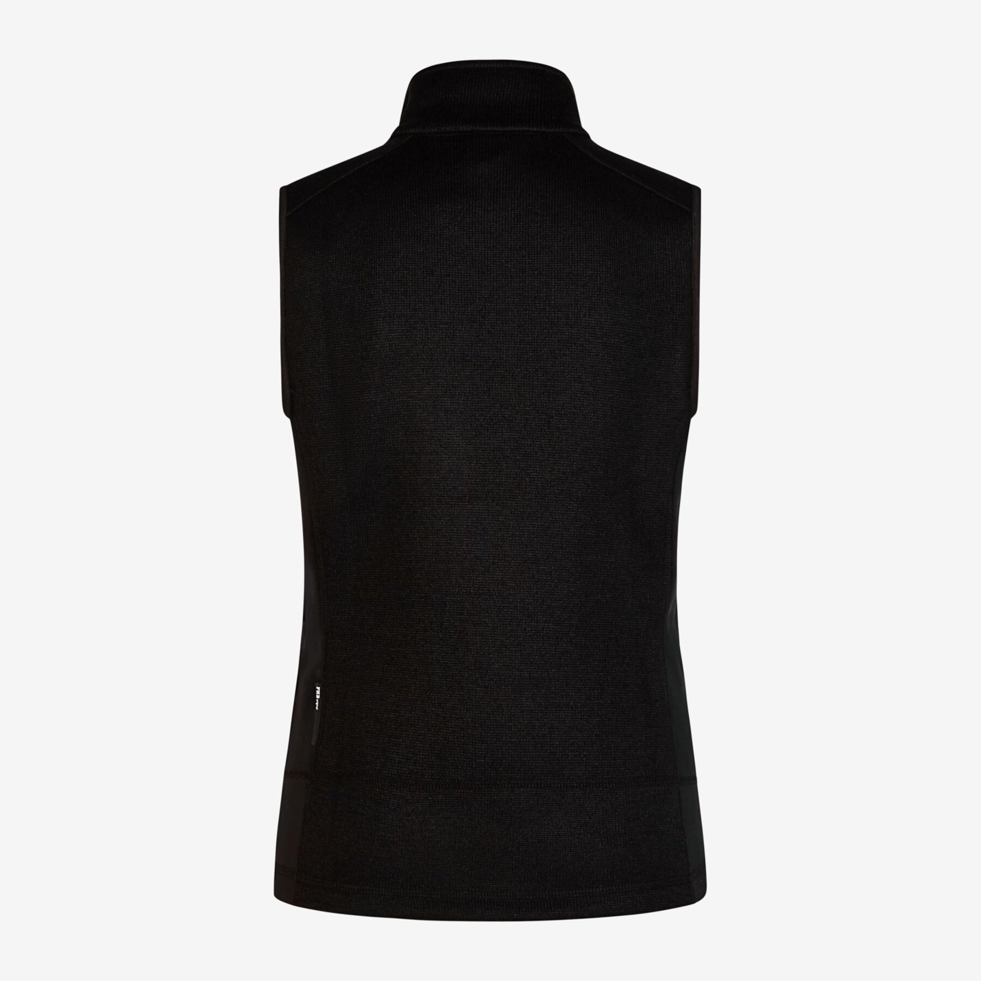 ELSA Strick-Fleece-Weste schwarz S
