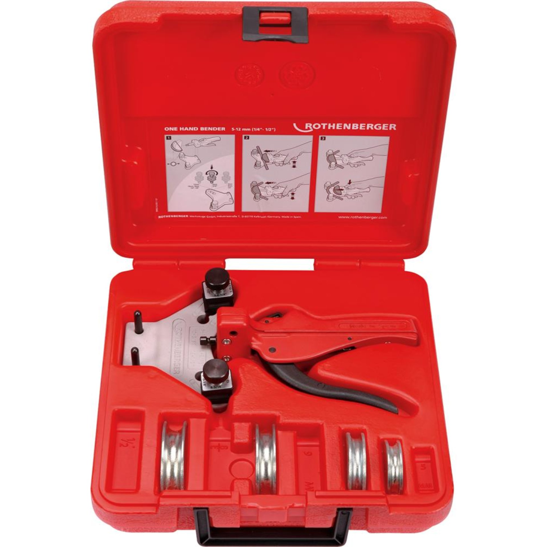 Einhand-Rohrbiegegerät Tube Bender 6-12mm Rothenberger