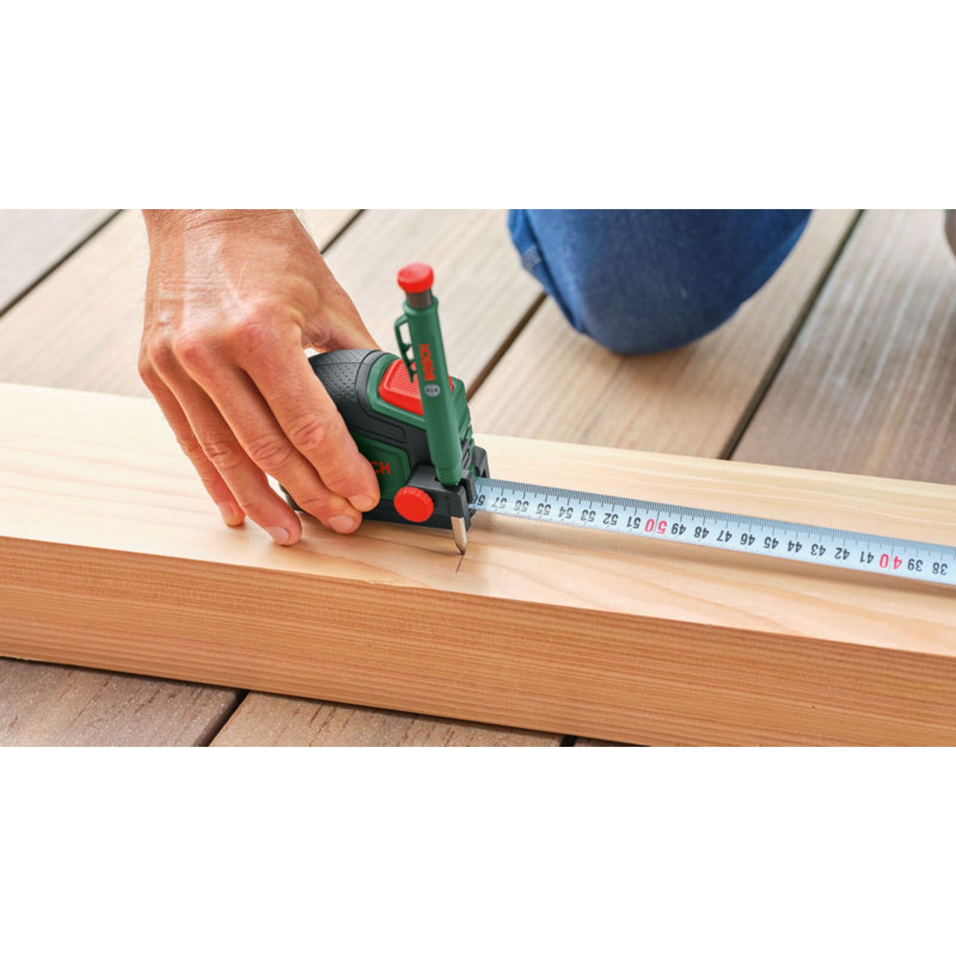 Handwerkzeuge Maßband 5 m + Befestigungsclip