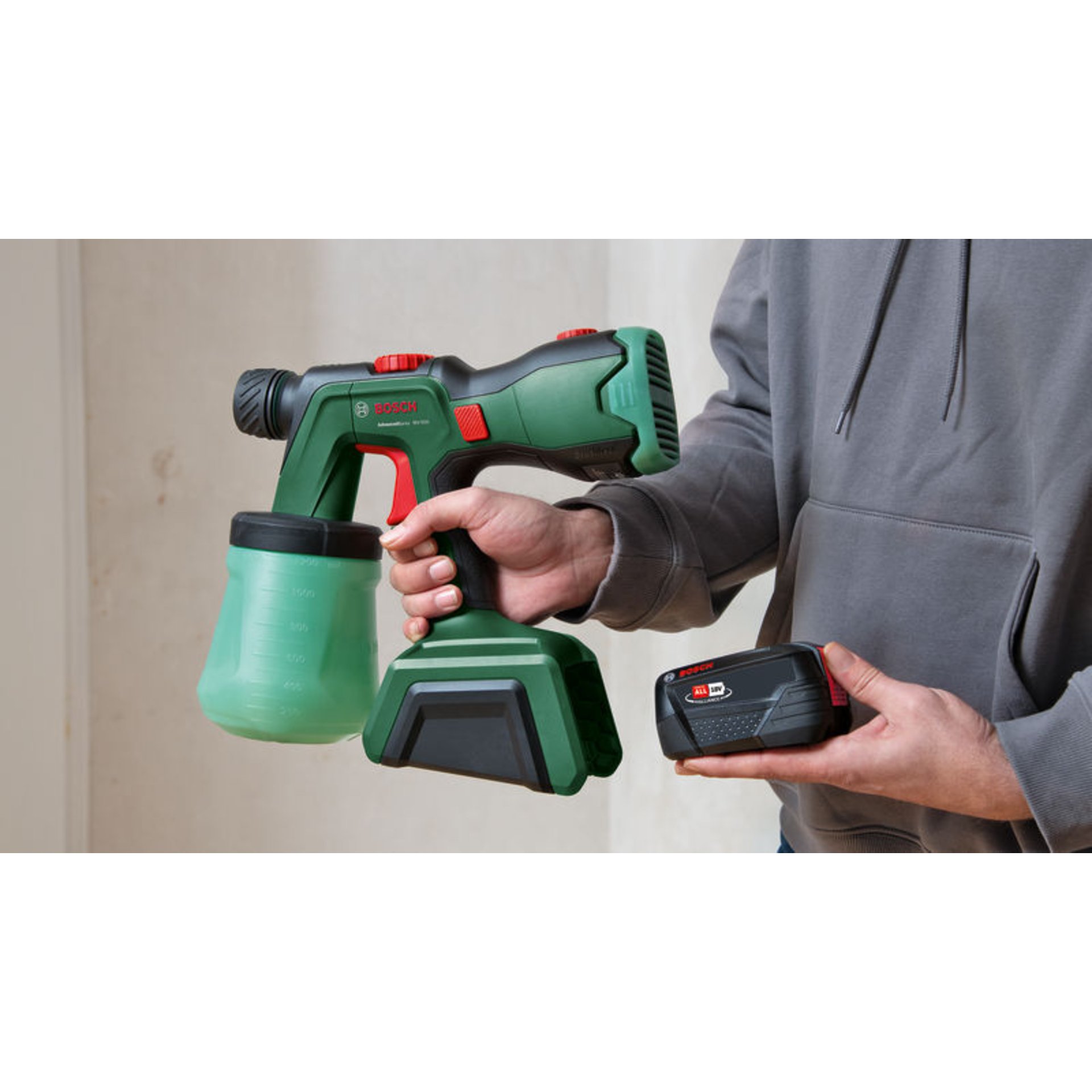 Feinsprühsystem AdvancedSpray 18V-500, Reinigungsbürste