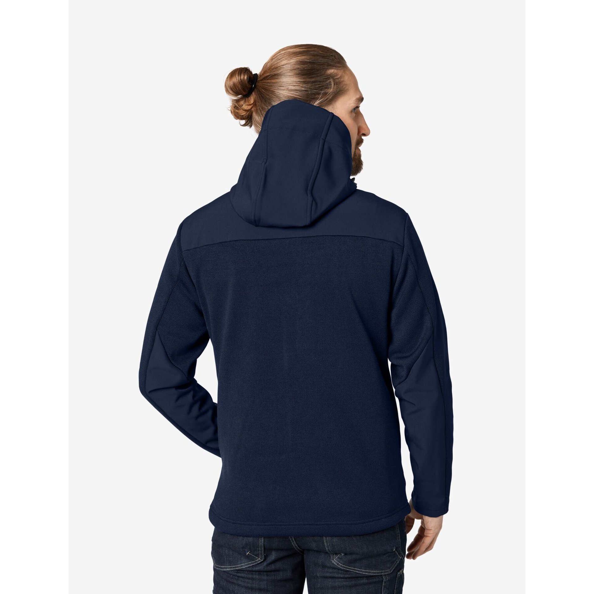 MAXIMILIAN Hybrid-Softshell Jacke marine M