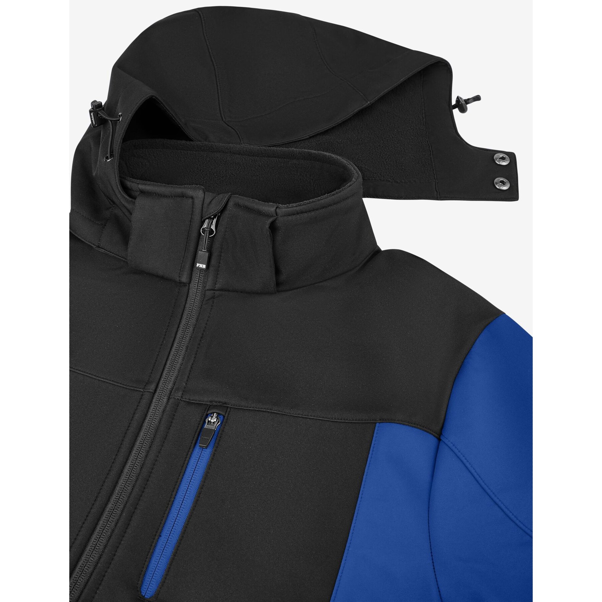 JANNIK Softshell-Jacke royalblau-schwarz 5XL