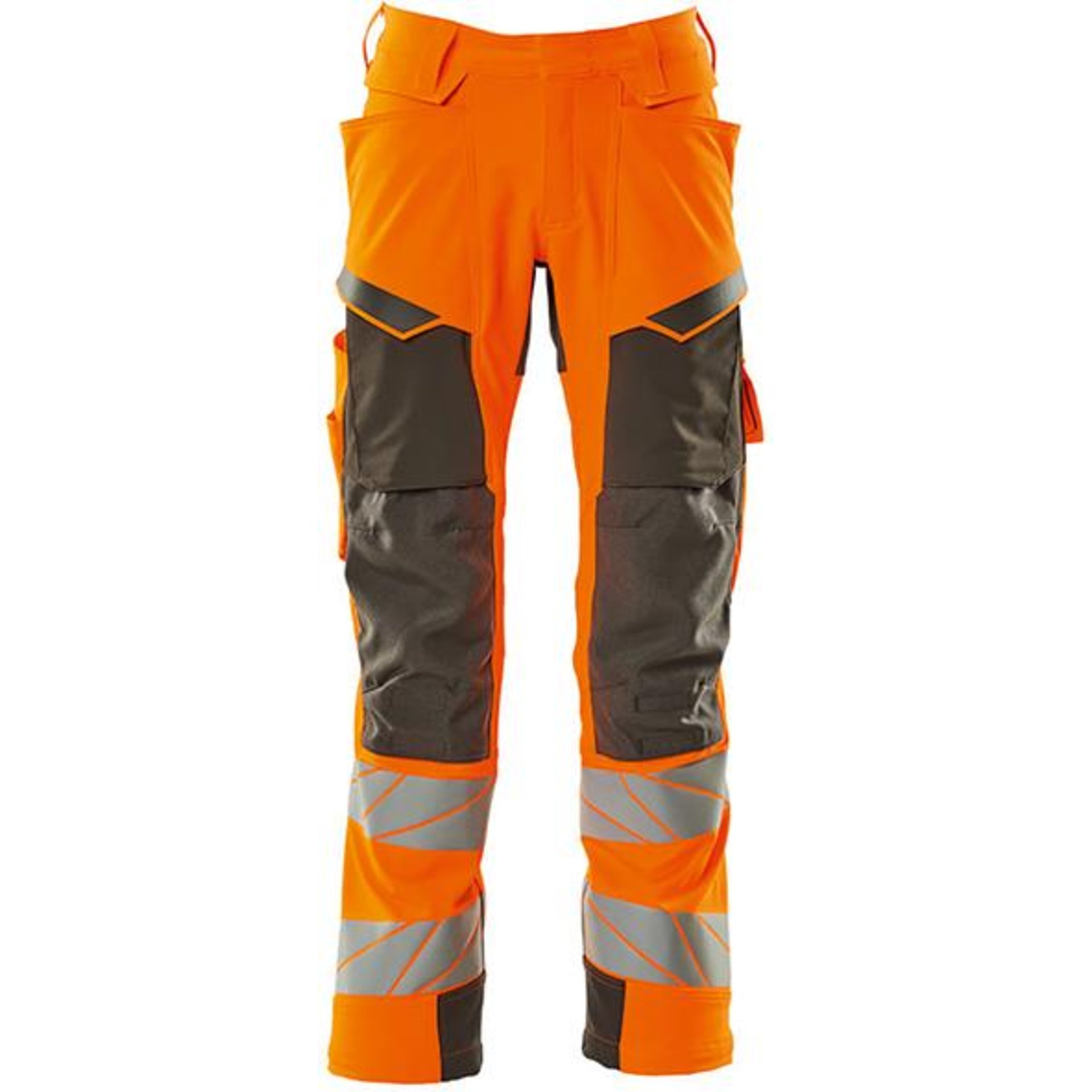 Hose mit Knietaschen, w-orange/dunkelanthrazit,76C50 Safe Accelerate