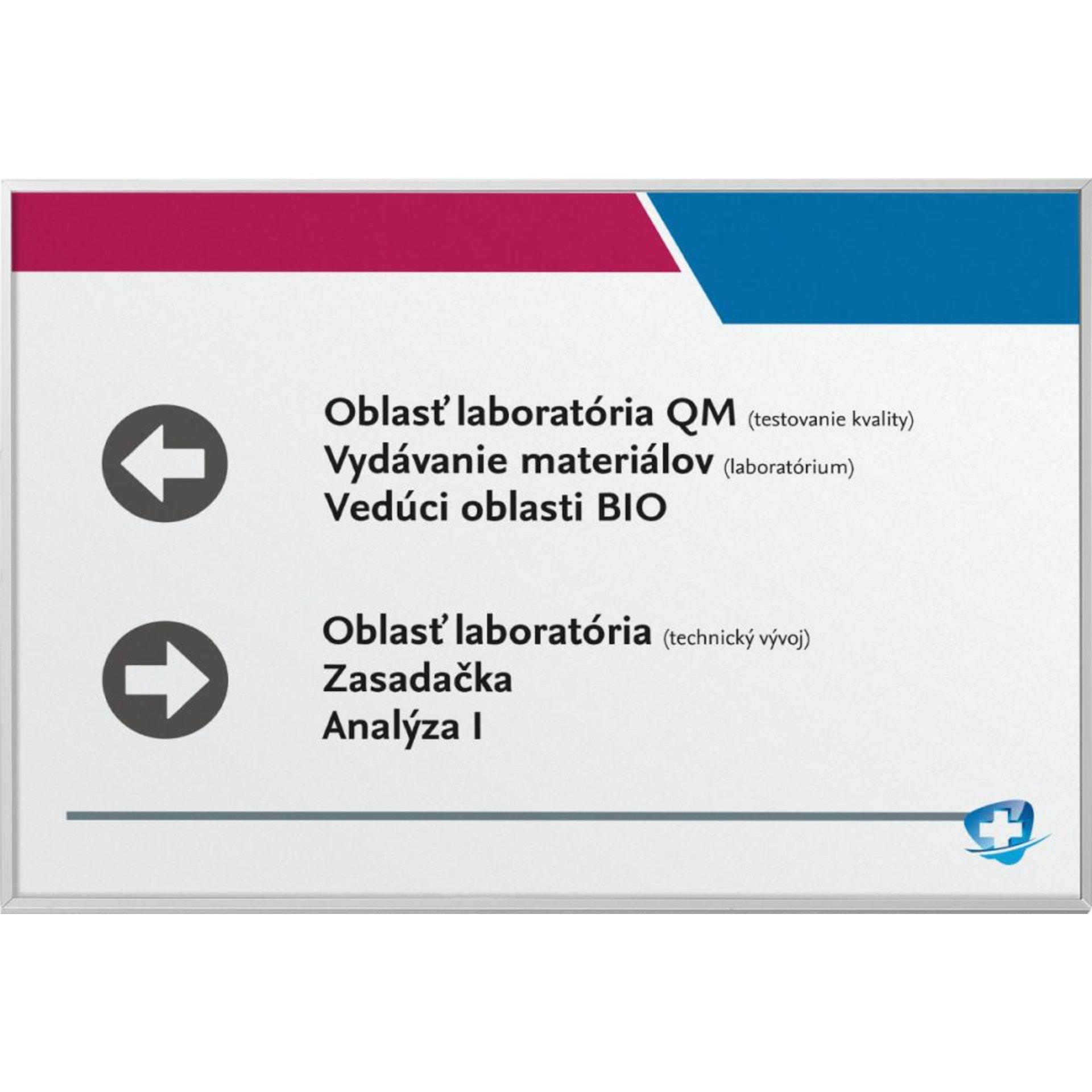 Wechselmodul System B für Innenaufsteller Madrid