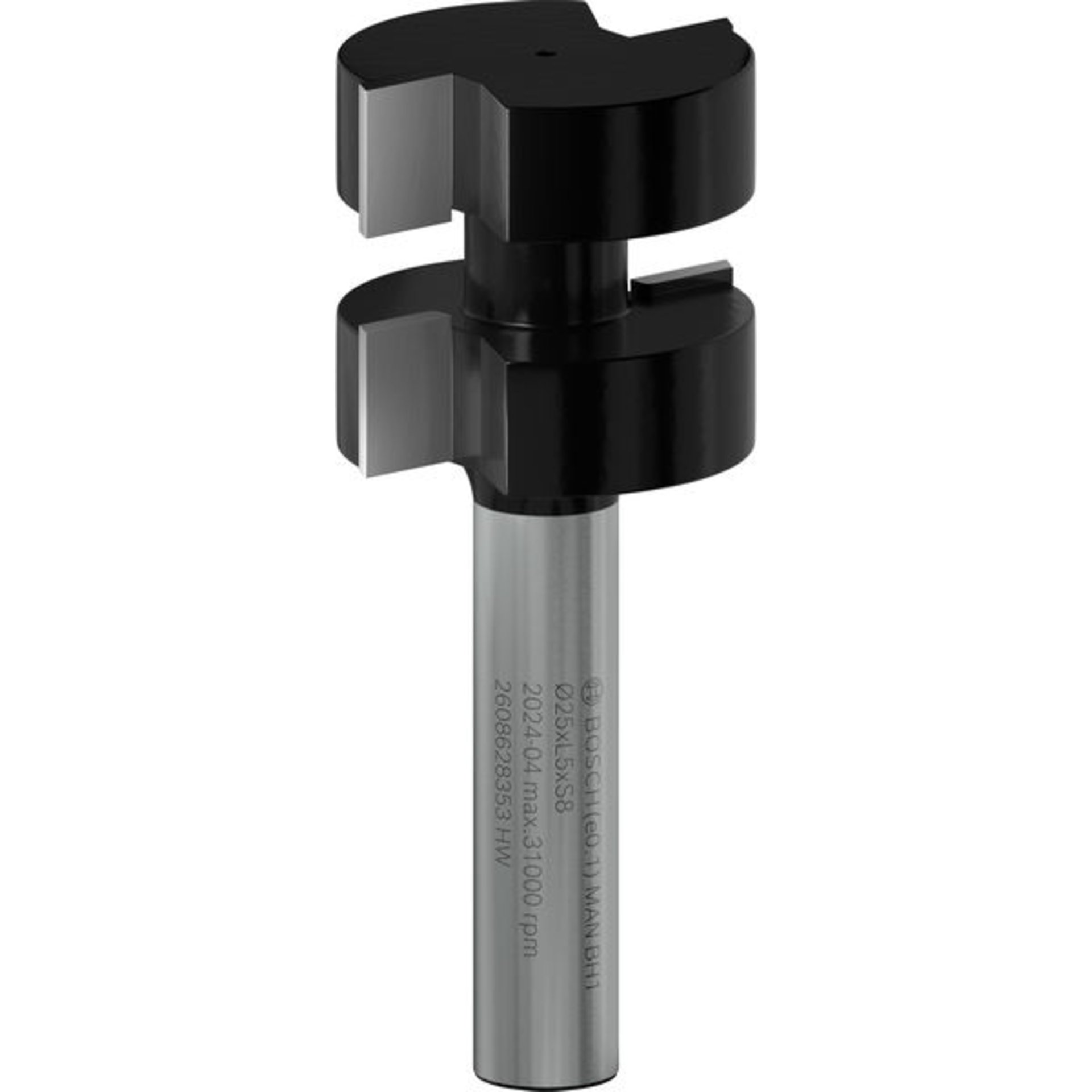 PRO T-Nutfräser, Ø 25 x L 5, Schaft 8 mm