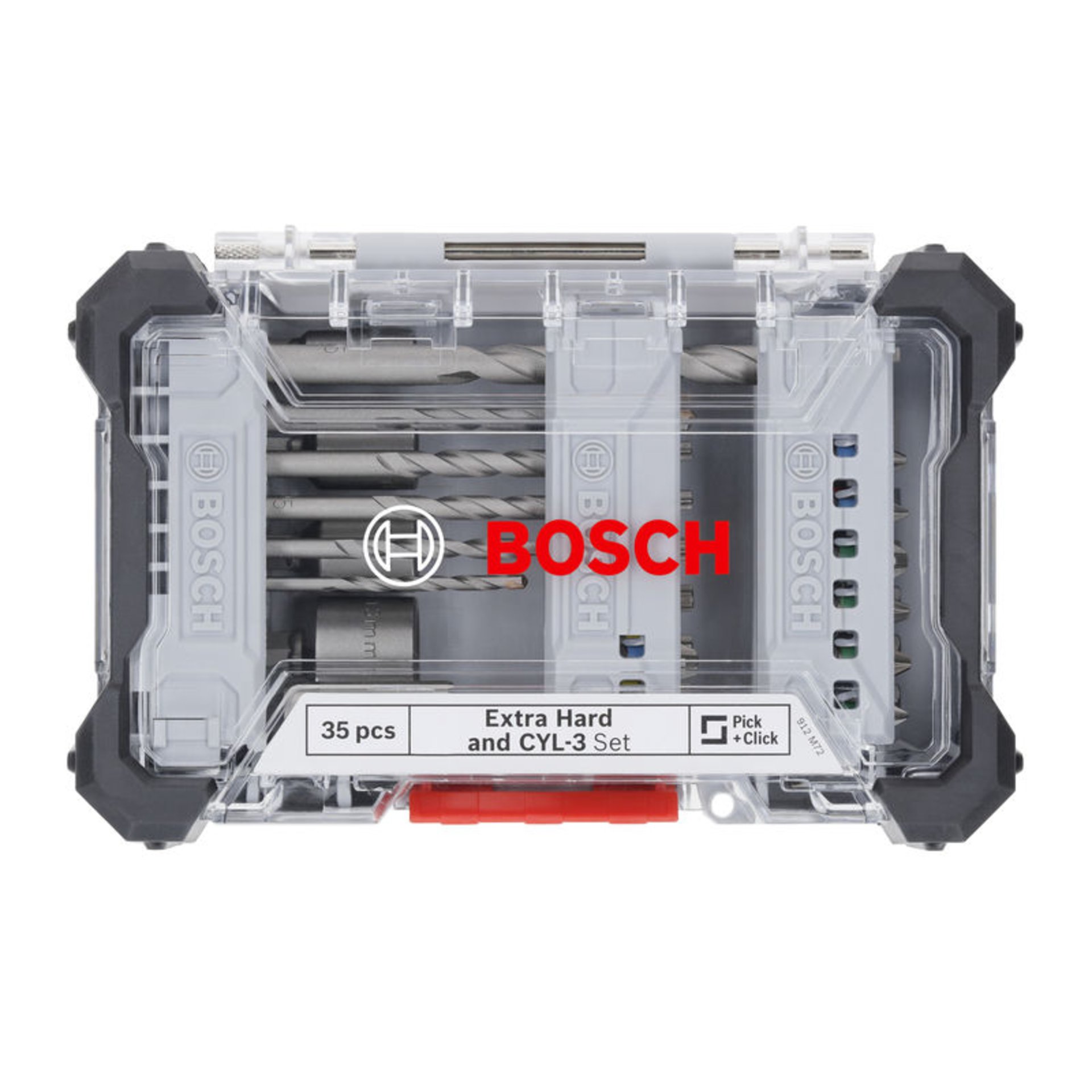 Extra Hard Schrauberbit- und CYL-3 Bohrer-Set, 35-tlg.