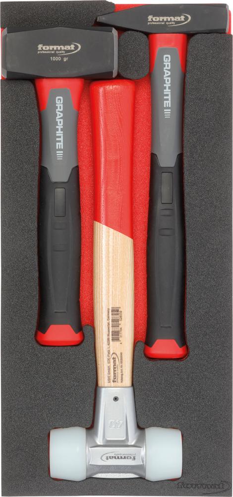 Format Werkzeugmodul 1/3 Hämmer Format Werkzeugmodul 1/3 Hämmer