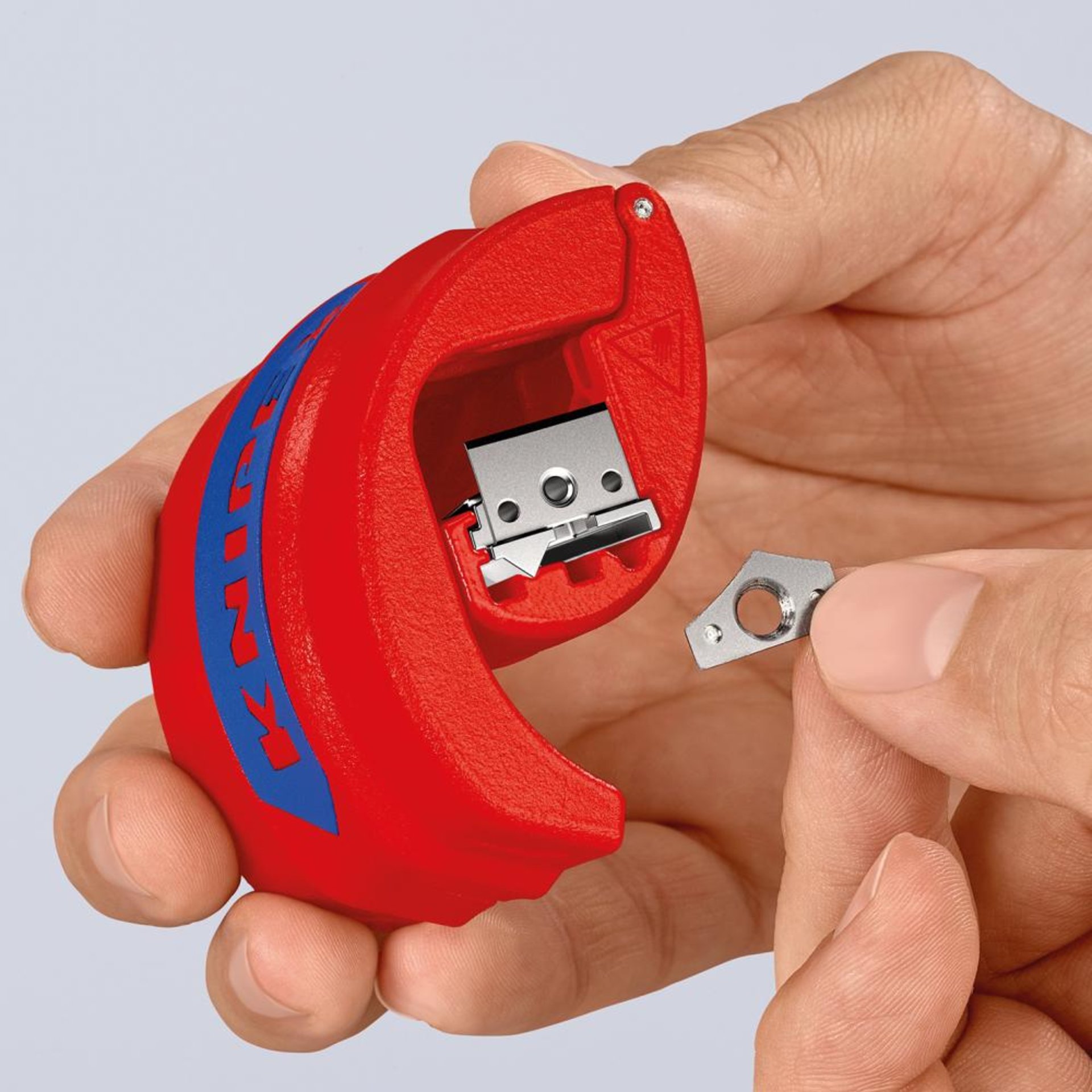 Kunststoffrohr-Schneider f.Rohre 20-50mm und Tropfhülsen KNIPEX