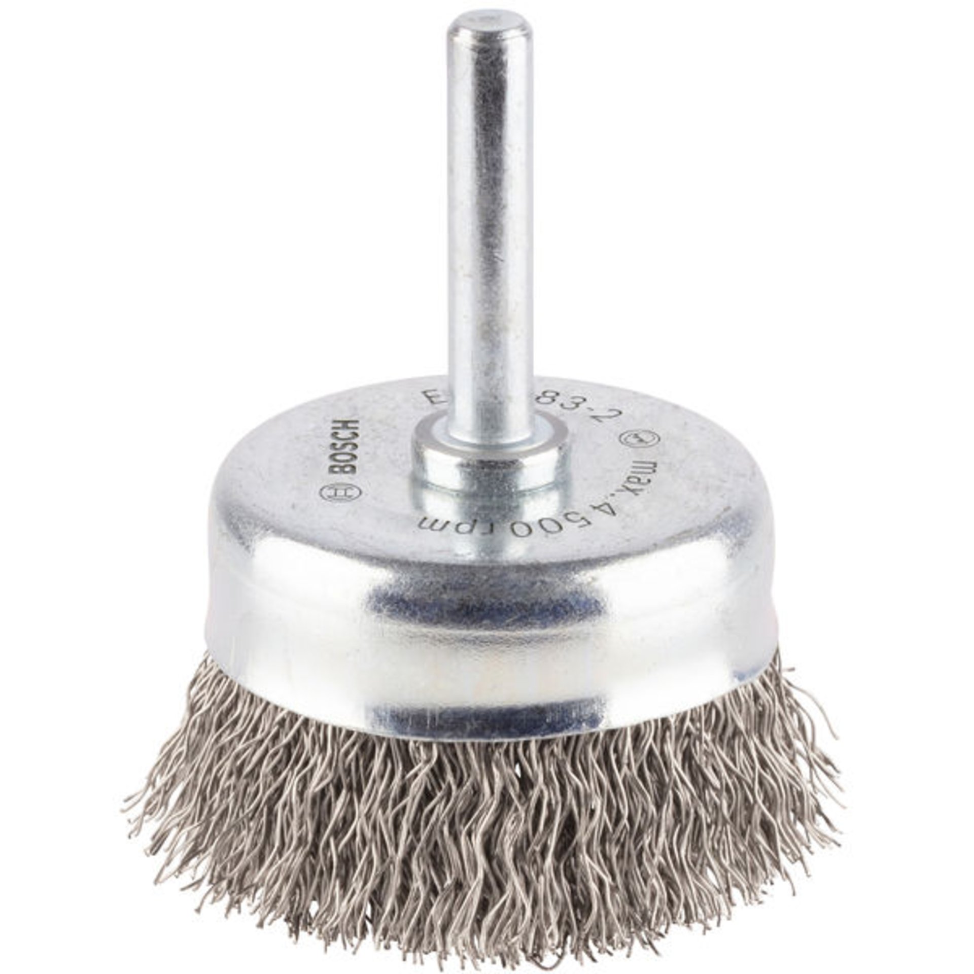 PRO Stainless Steel clean Topfbürste, gerader Schaft, 50 x 0,3 mm