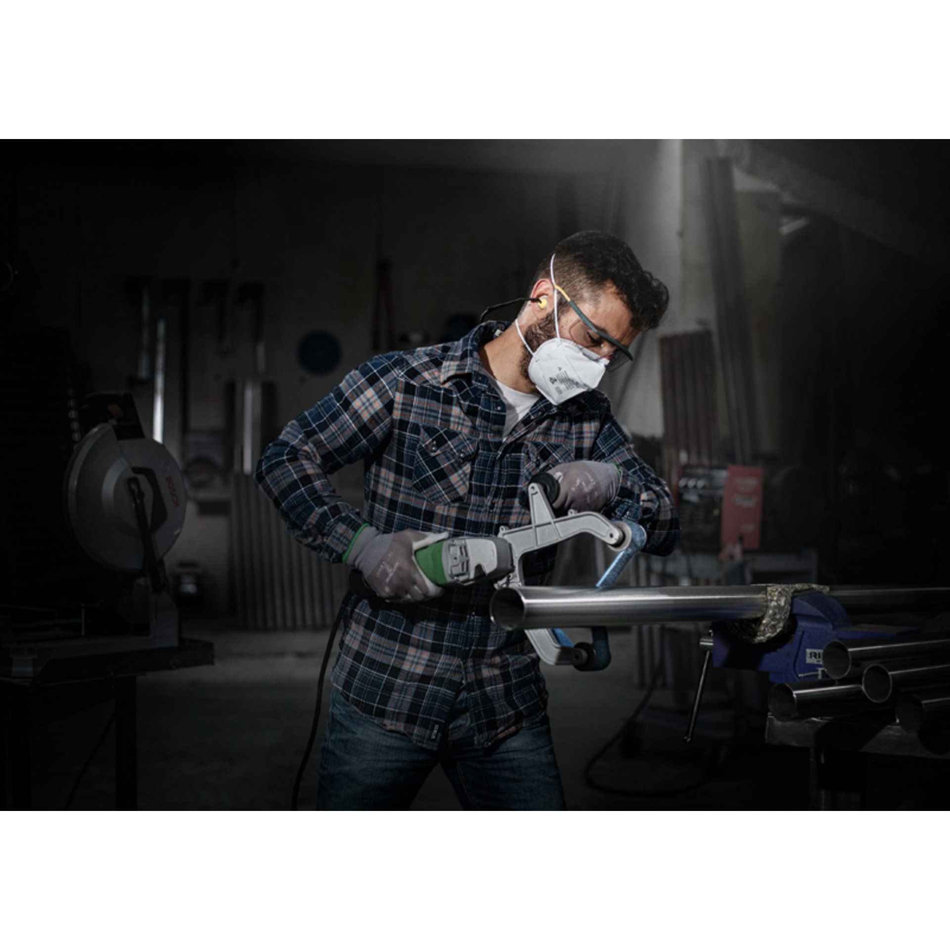 EXPERT N470 Schleifband für Bandschleifer 40 x 760 mm, fein, 10-tlg