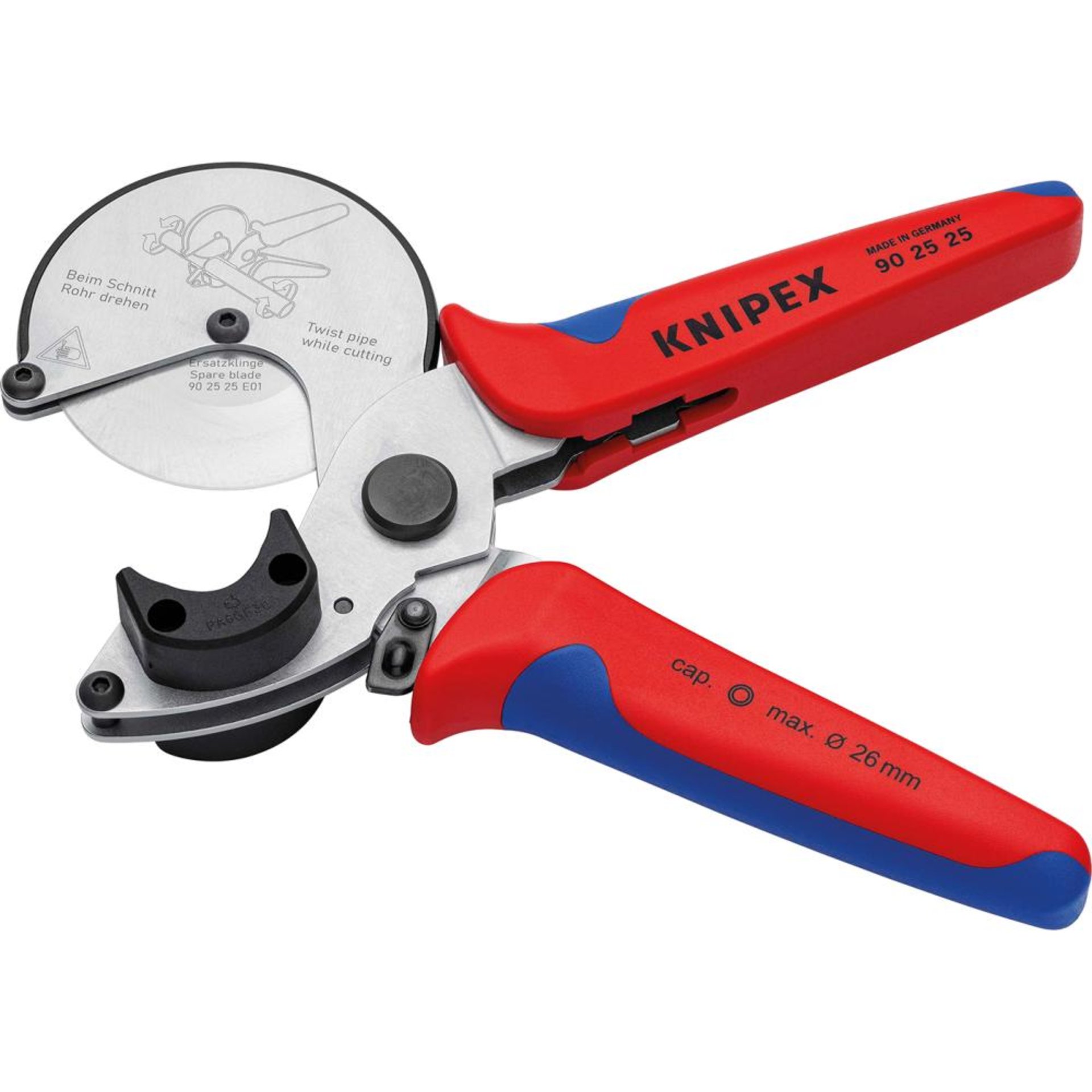 Rohrschneider f.Verbund/Kunststoffrohremax. D. 26mm KNIPEX