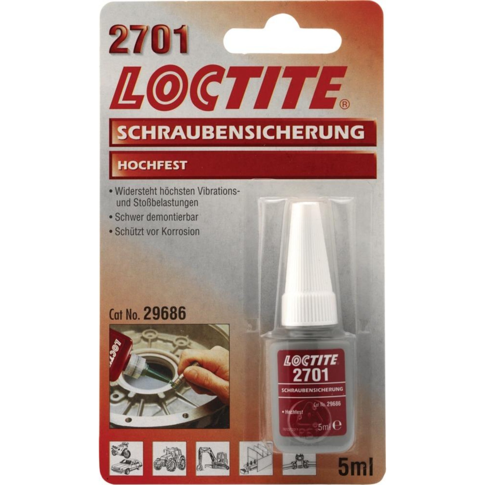 Loctite® 2701 Schraubensicherung hochfest