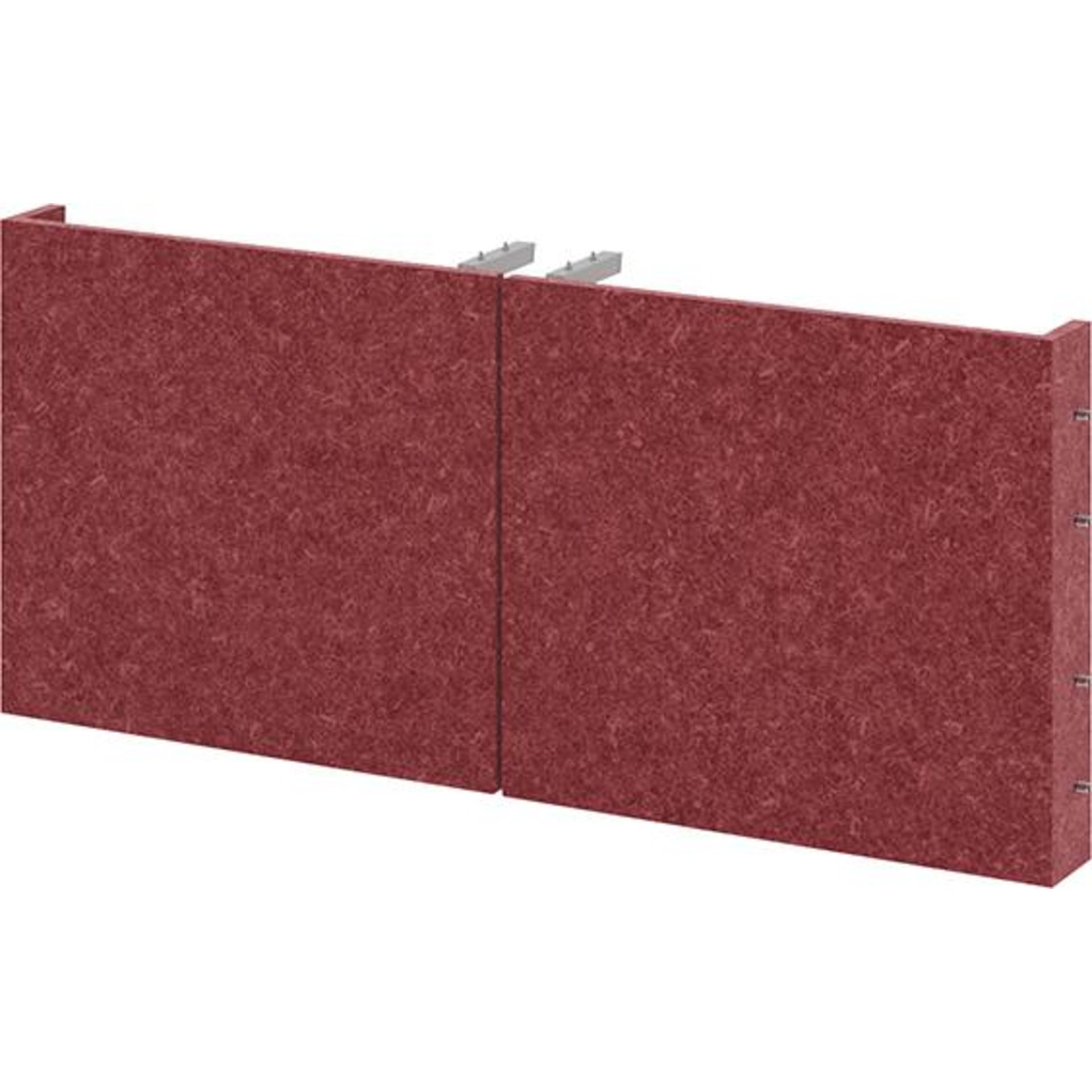 Akustiktüren FlexWall B377xH326 mm 1 OH bordeaux